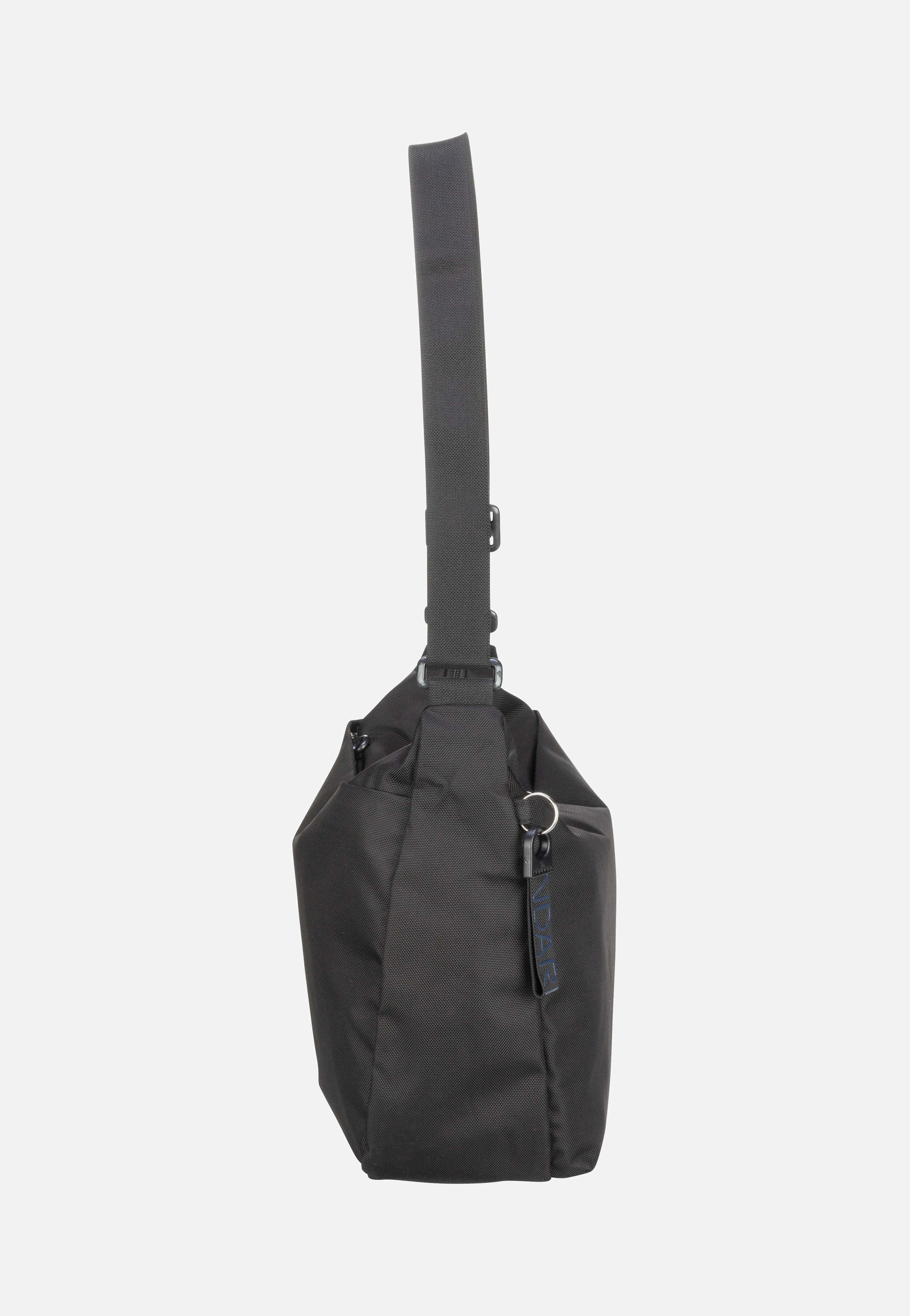 Mandarina Duck - MD20 Large Hobo QMT20 Black - Hobo Bag | Women-Image