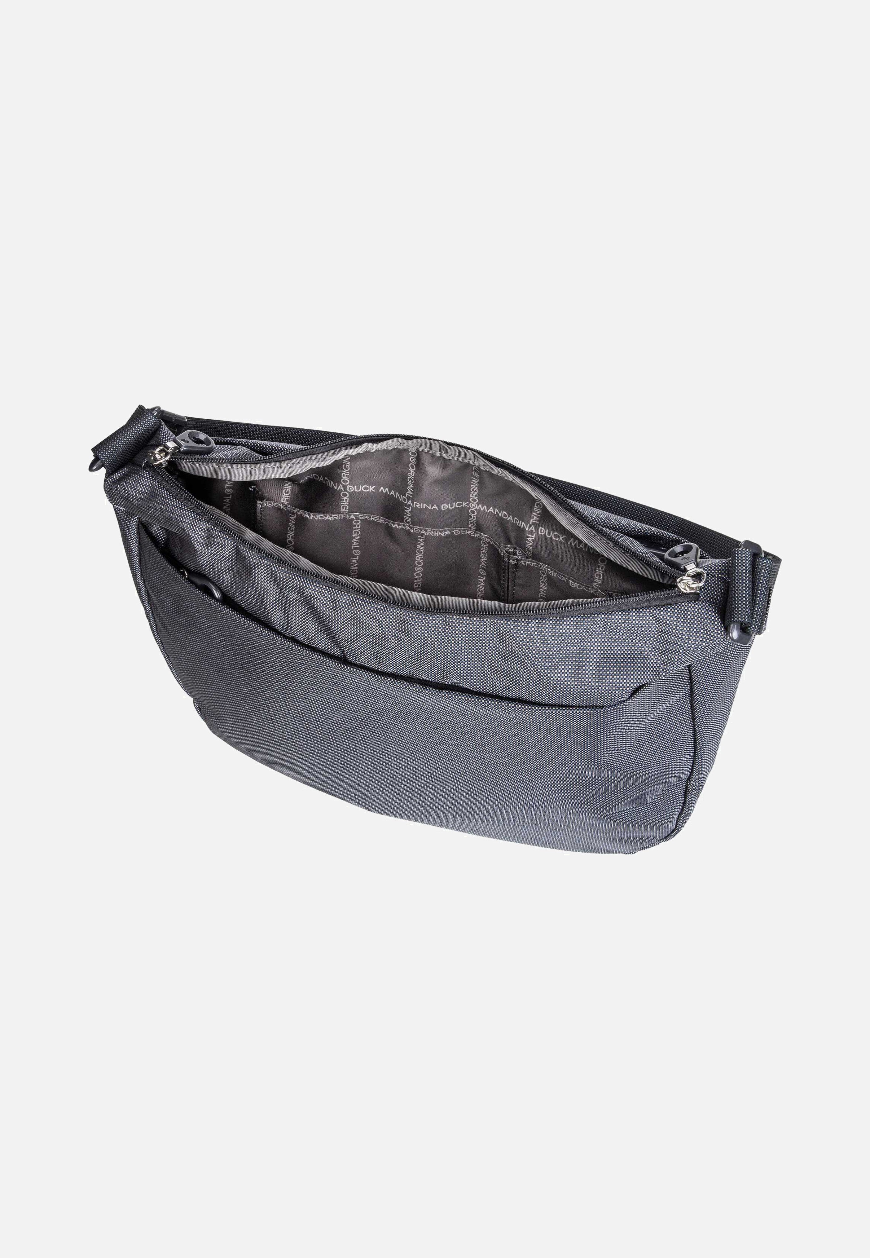 Mandarina Duck - MD20 Large Hobo QMT20 Steel - Hobo Bag | Women-Image