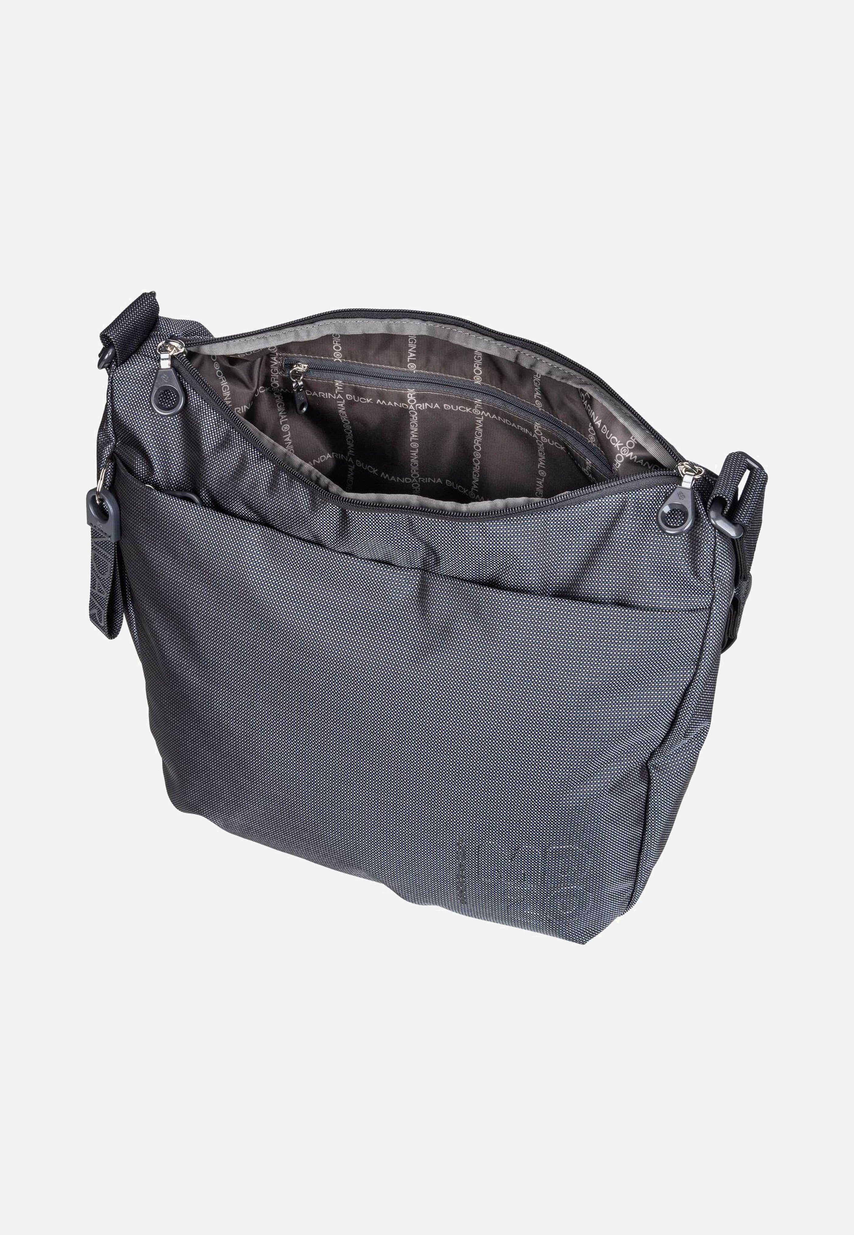 Mandarina Duck - MD20 Large Hobo QMT20 Steel - Hobo Bag | Women-Image