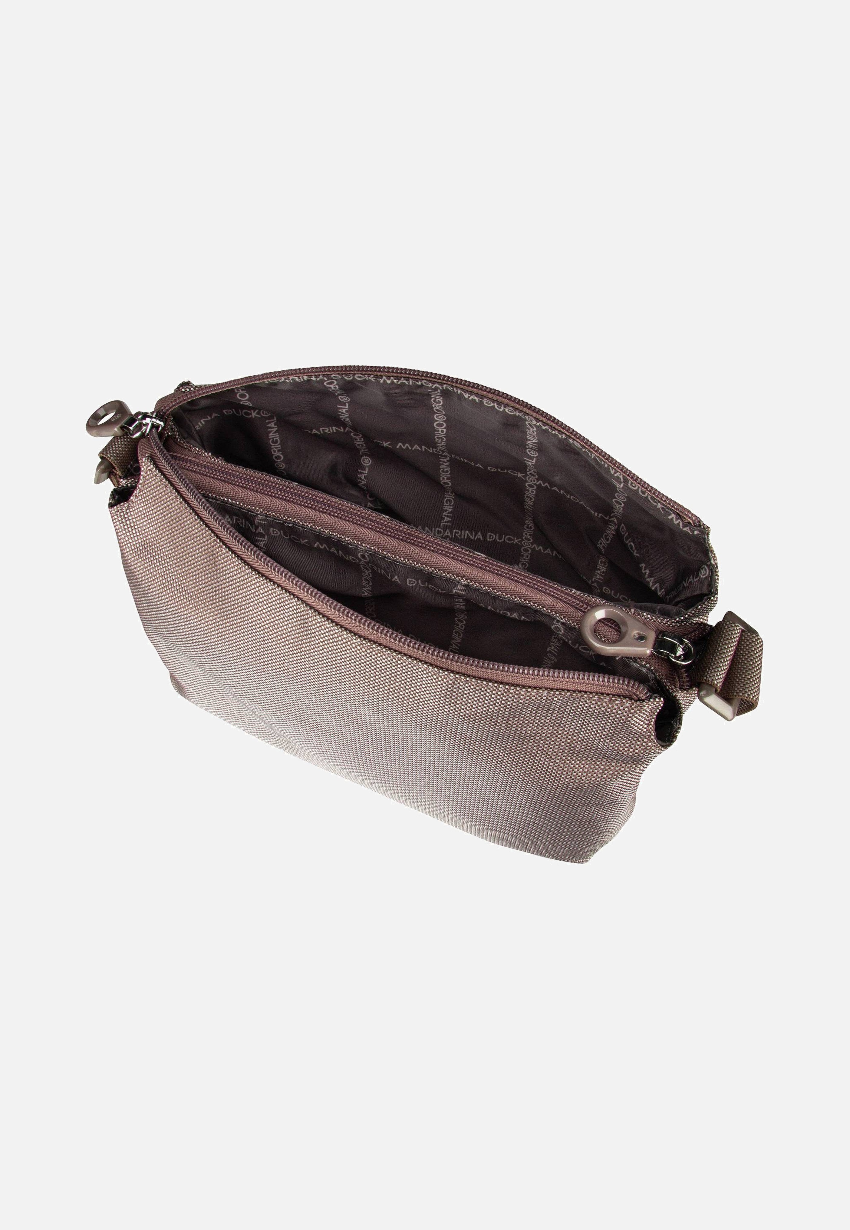 Mandarina Duck - MD20 Pochette QMT32 Taupe - Pouch Bag | Women-Image