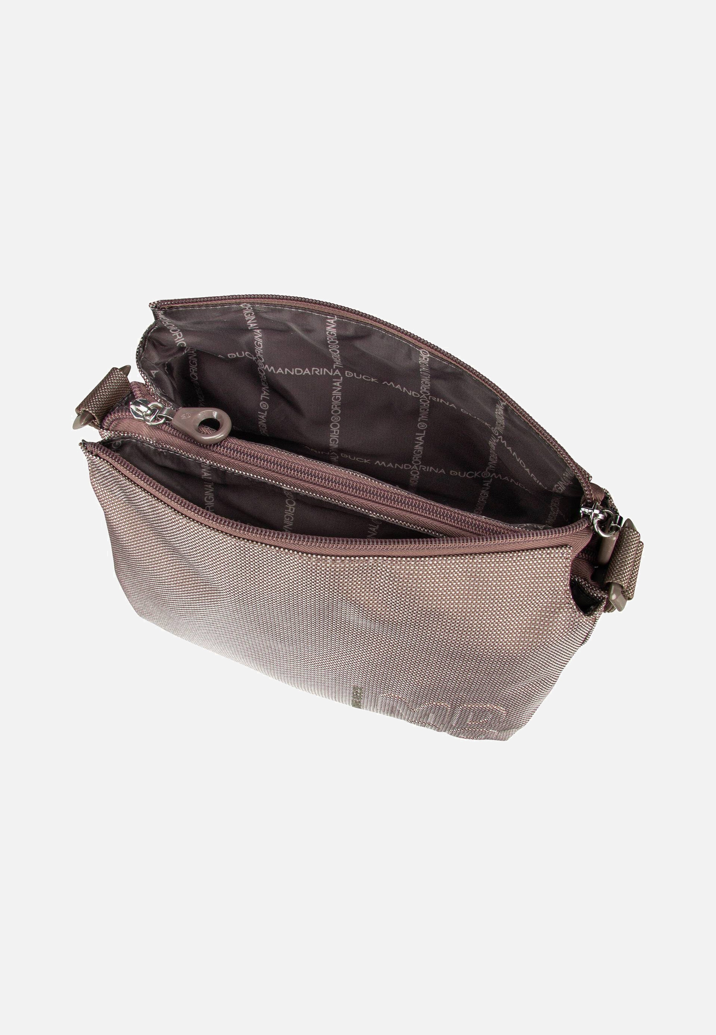 Mandarina Duck - MD20 Pochette QMT32 Taupe - Pouch Bag | Women-Image