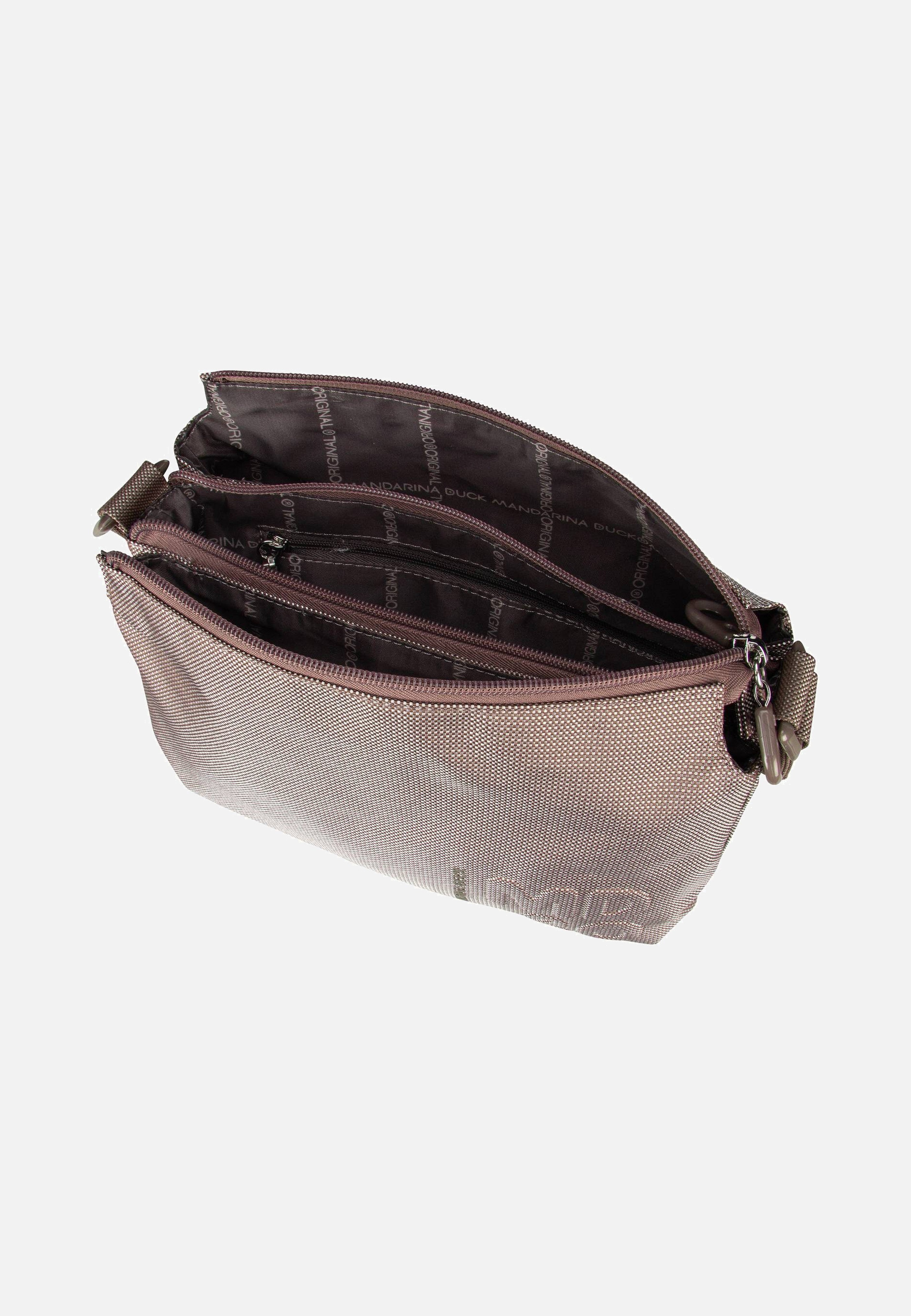 Mandarina Duck - MD20 Pochette QMT32 Taupe - Pouch Bag | Women-Image