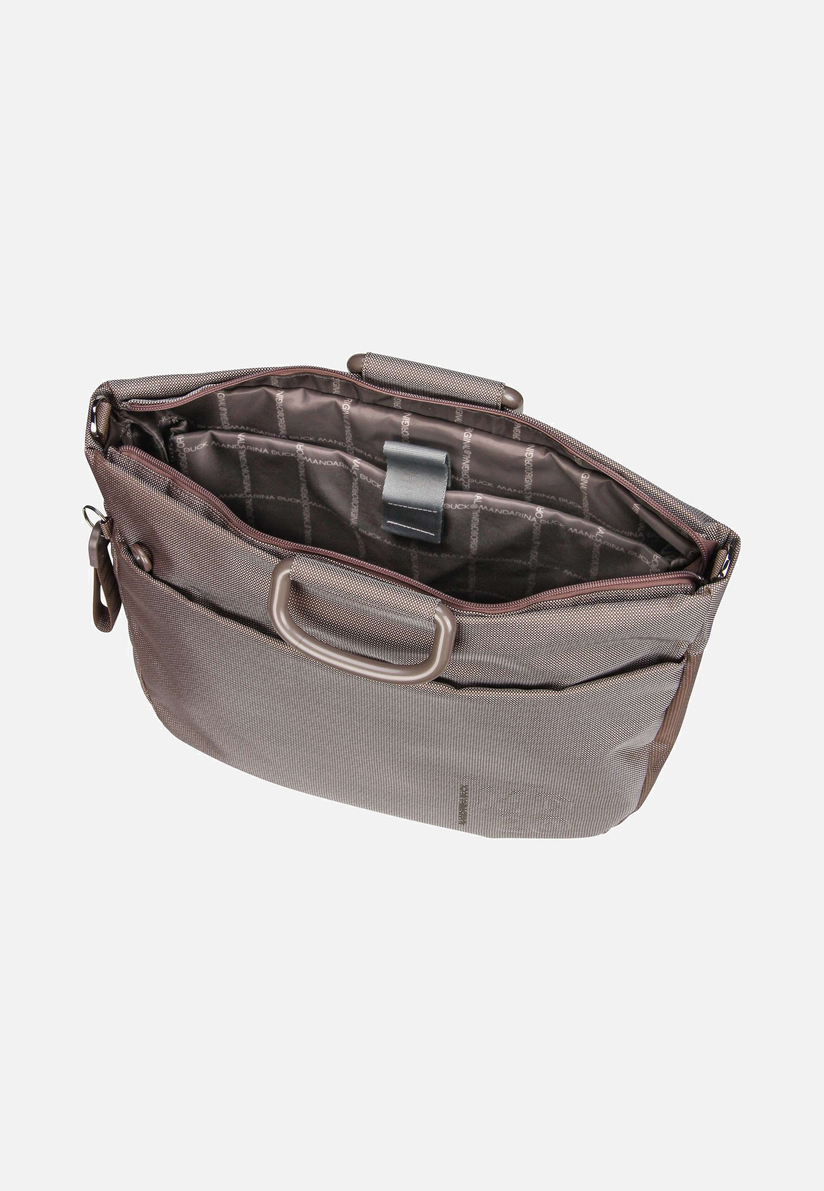 Mandarina Duck - MD20 QMT40 Taupe - Satchel | Women-Image