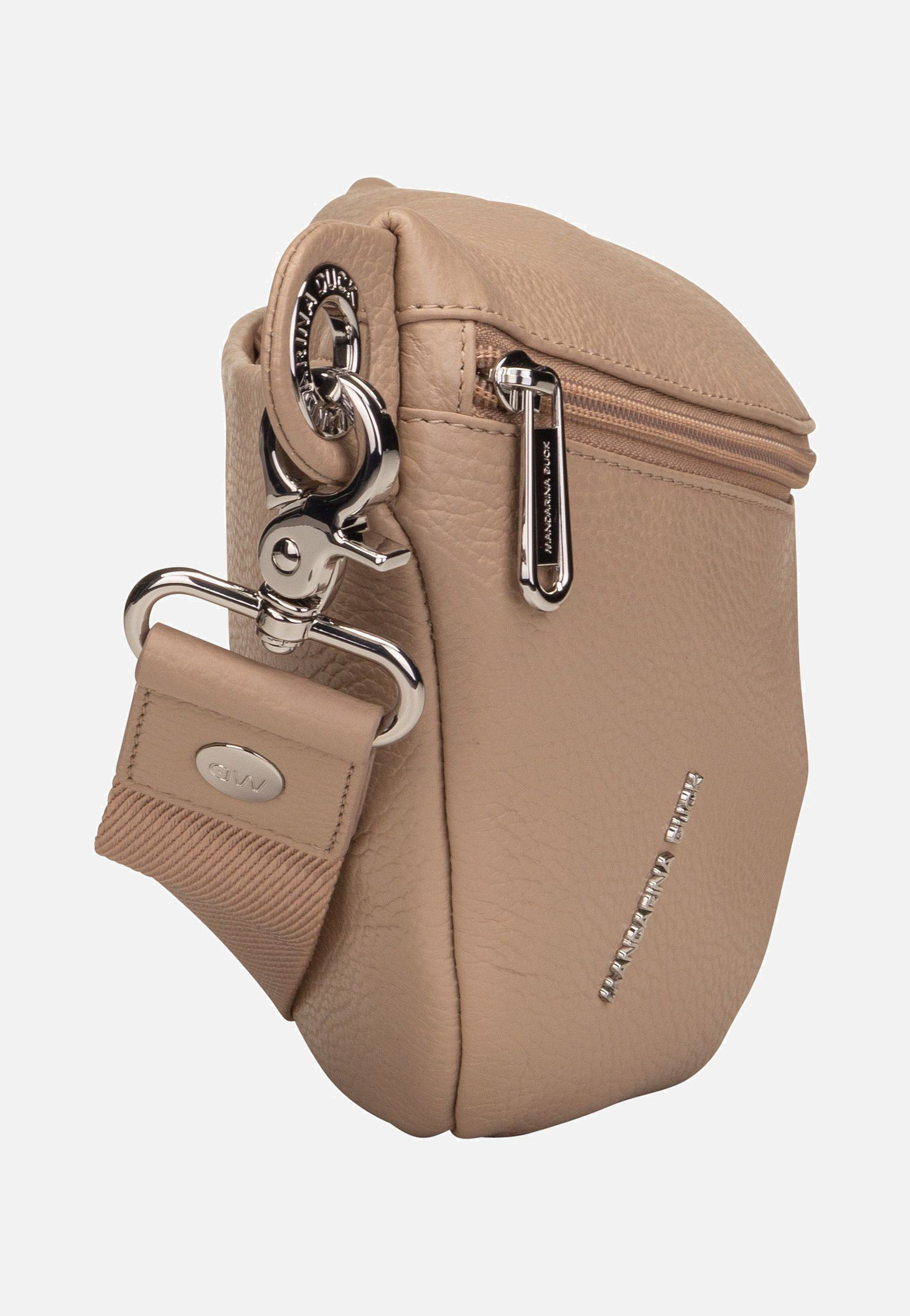 Mandarina Duck - Mellow Leather Bum Bag FZT73 Warm Taupe - Fanny Pack | Women-Image