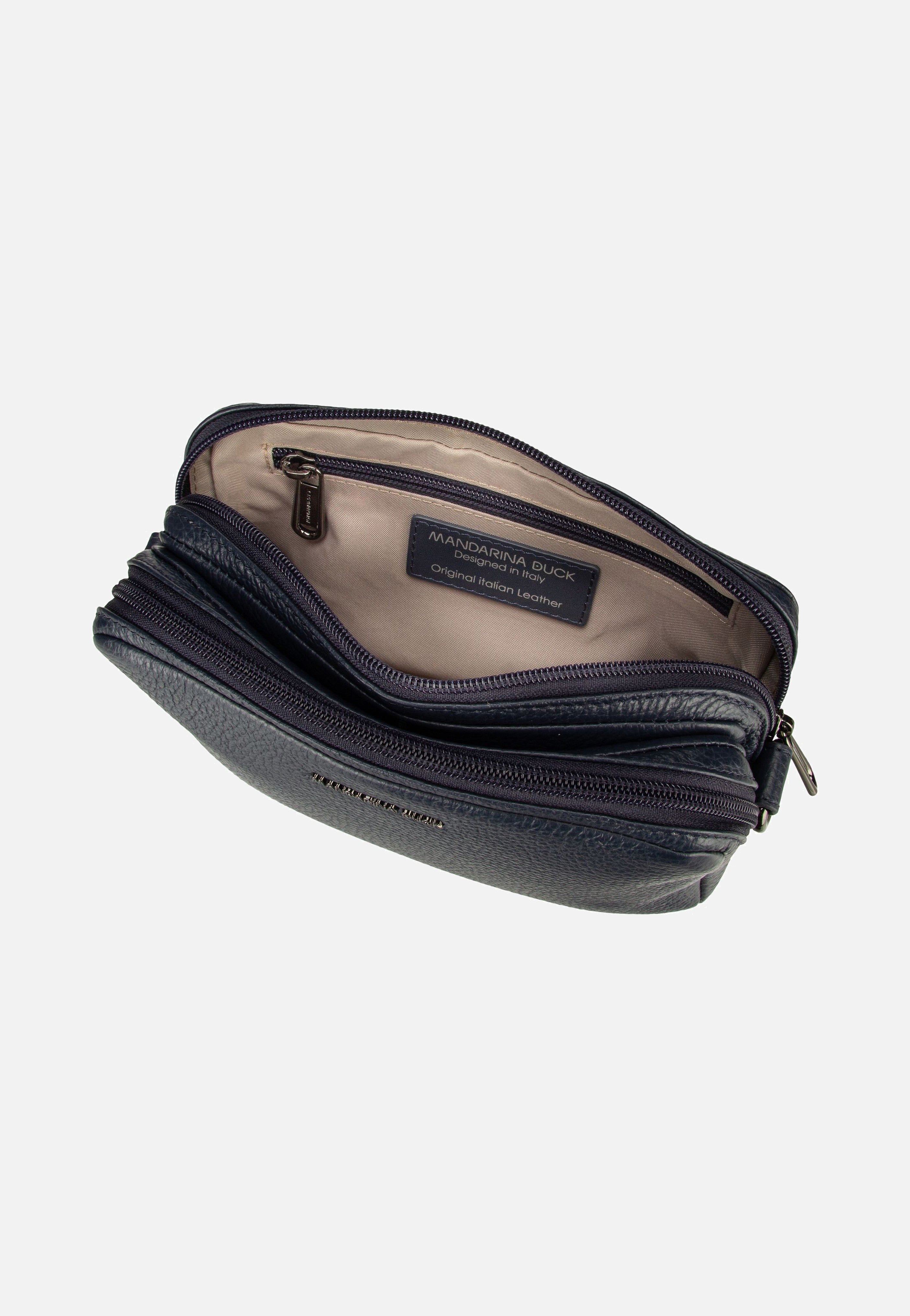 Mandarina Duck - Mellow Leather FZT13 Dress Blue - Shoulder Bag | Women-Image