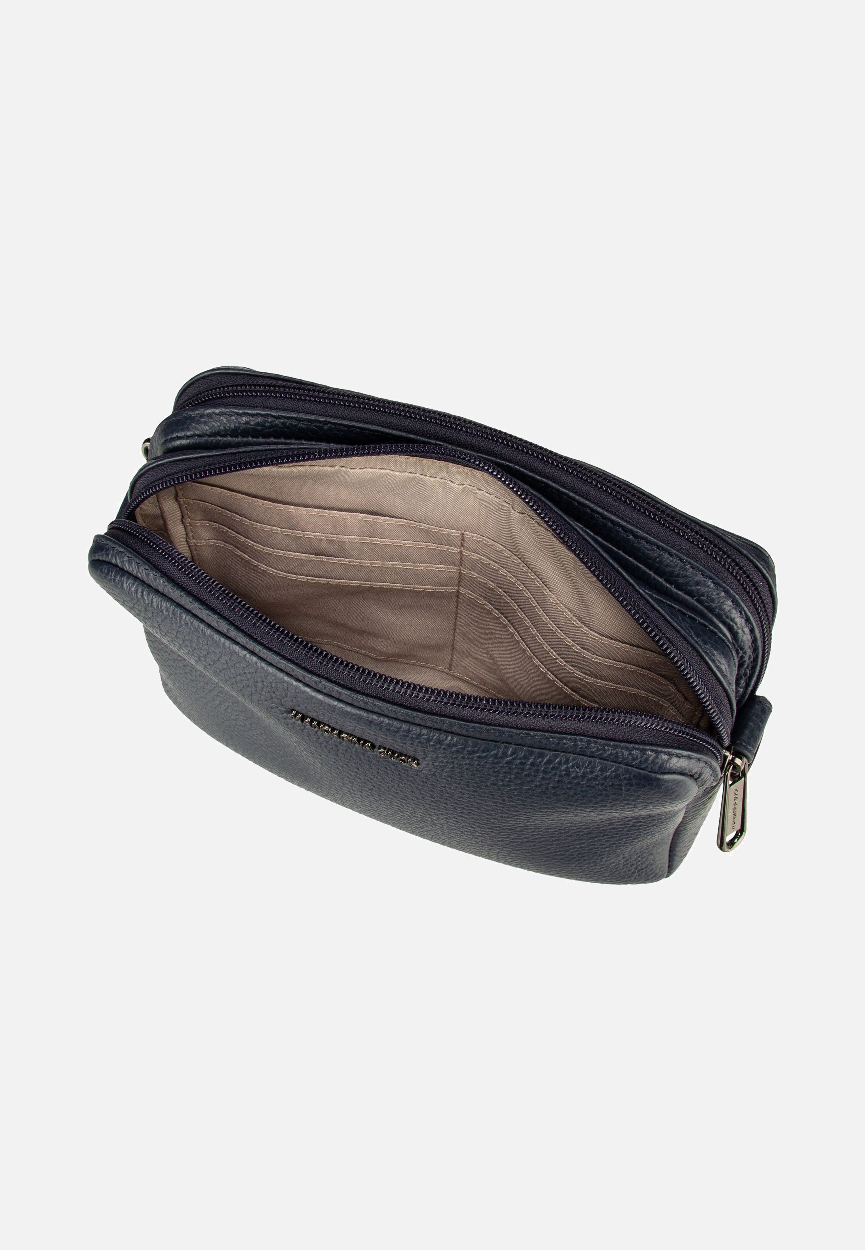 Mandarina Duck - Mellow Leather FZT13 Dress Blue - Crossbody Bag | Women-Image