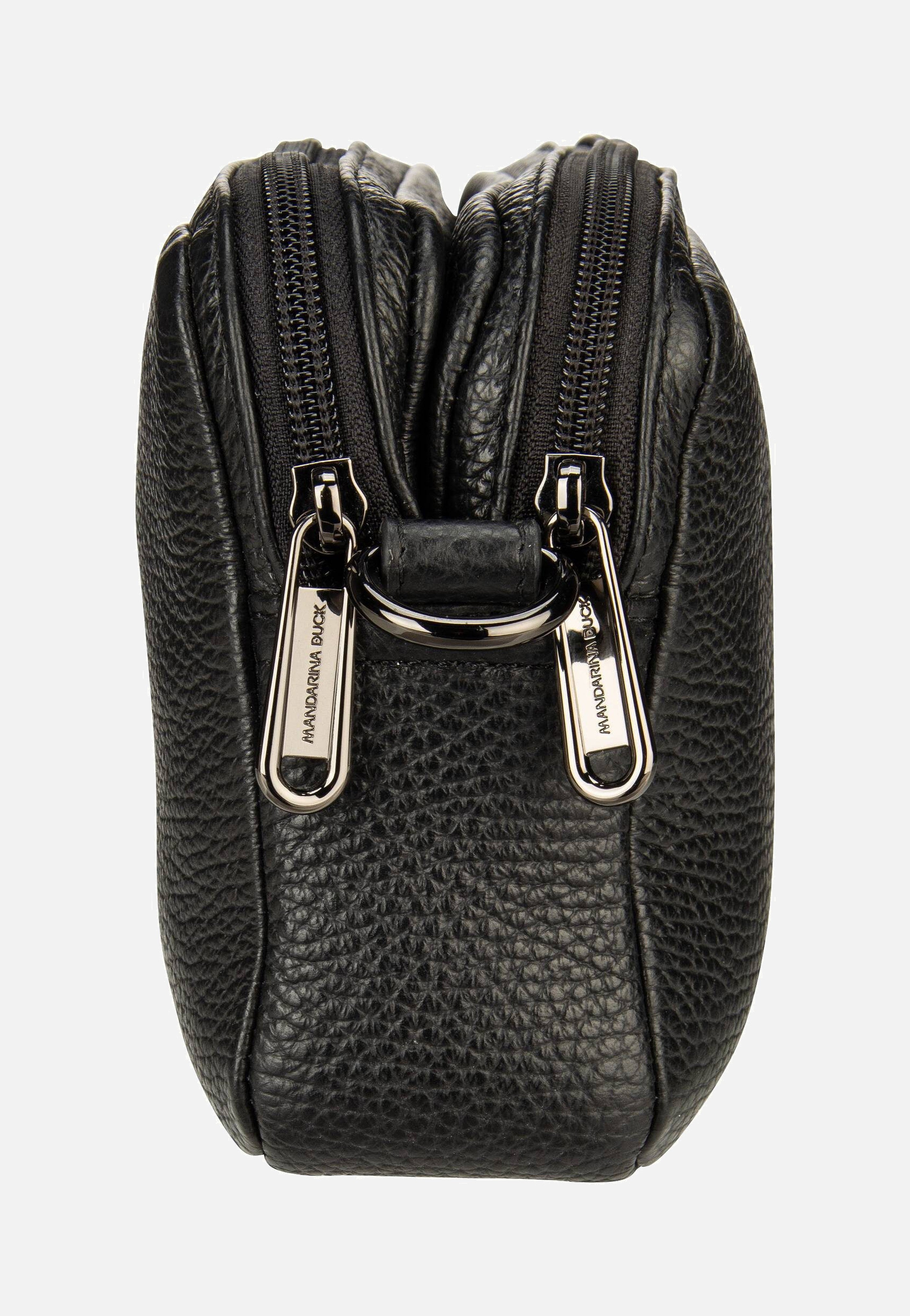 Mandarina Duck - Mellow Leather FZT13 Nero - Shoulder Bag | Women-Image