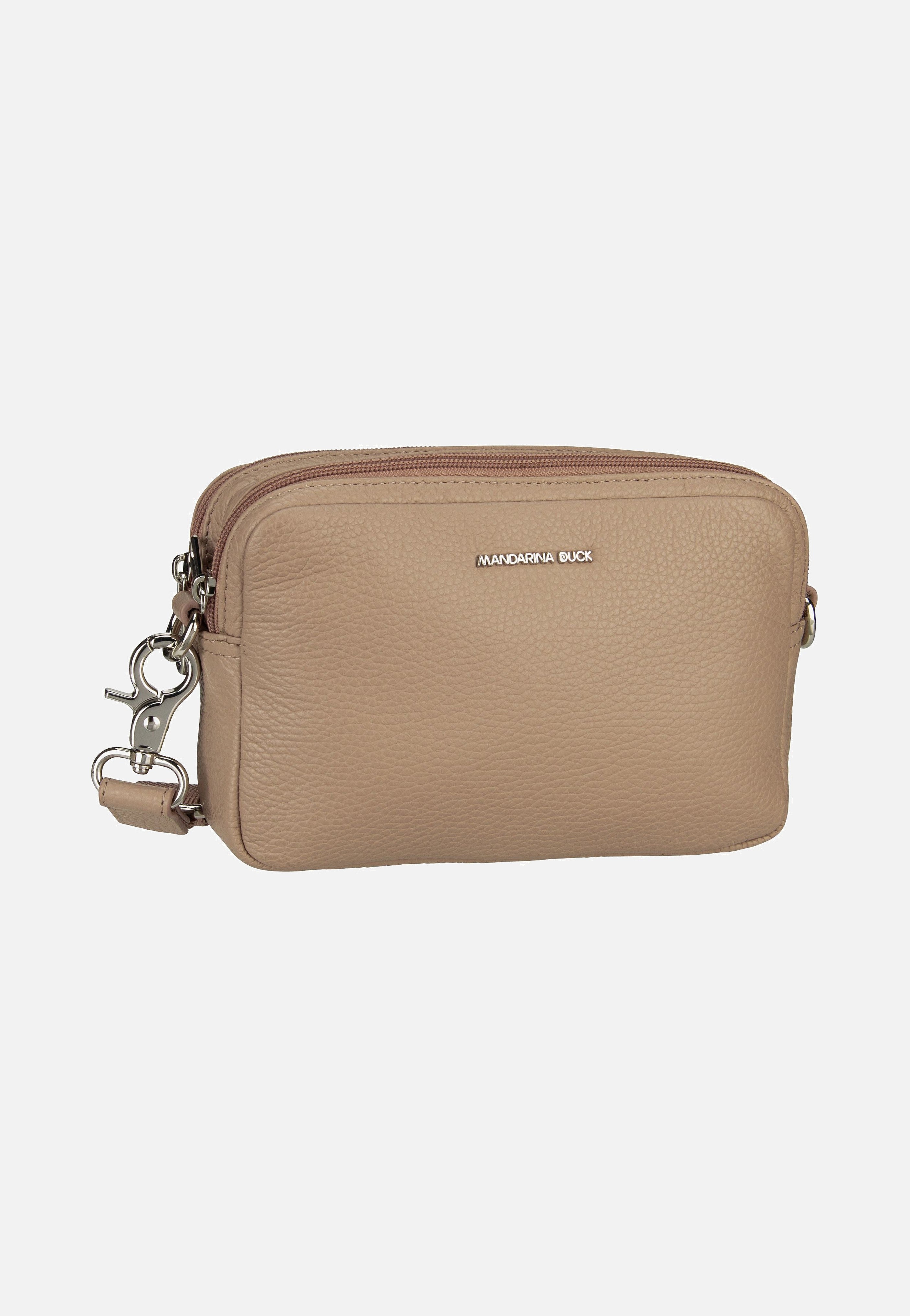 Mandarina Duck - Mellow Leather FZT13 Warm Taupe - Crossbody Bag | Women-Image