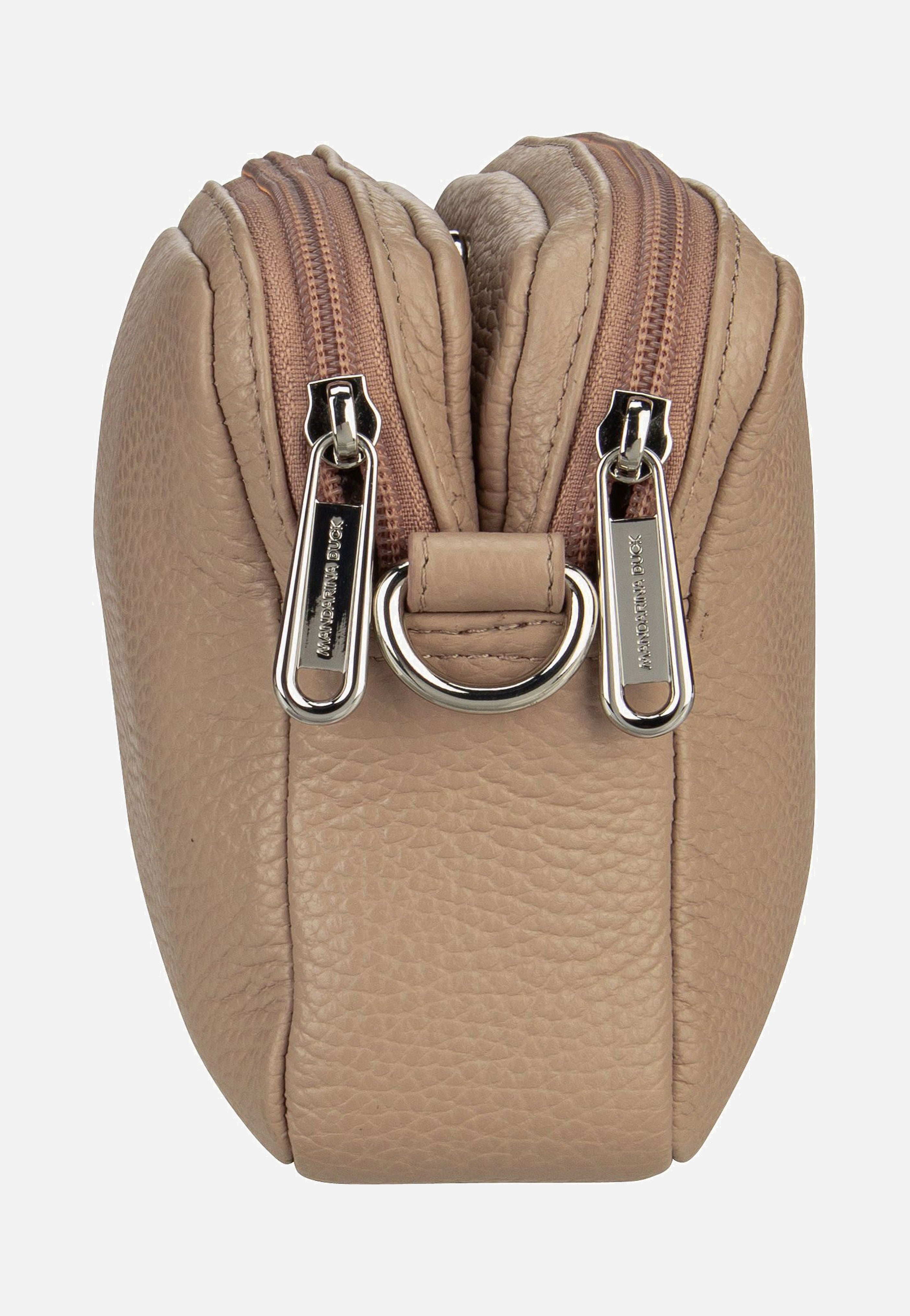 Mandarina Duck - Mellow Leather FZT13 Warm Taupe - Crossbody Bag | Women-Image