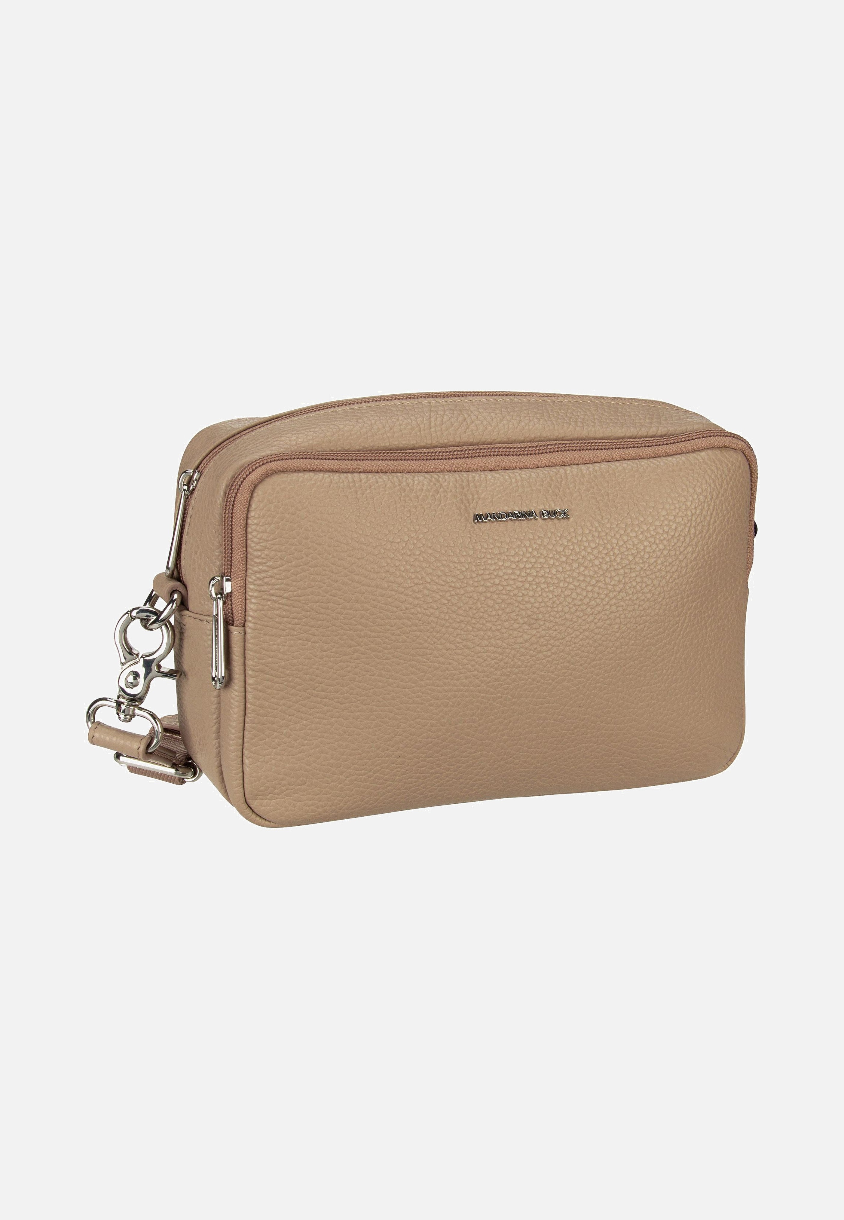 Mandarina Duck - Mellow Leather Camera Case FZT11 Warm Taupe - Crossbody Bag | Women-Image