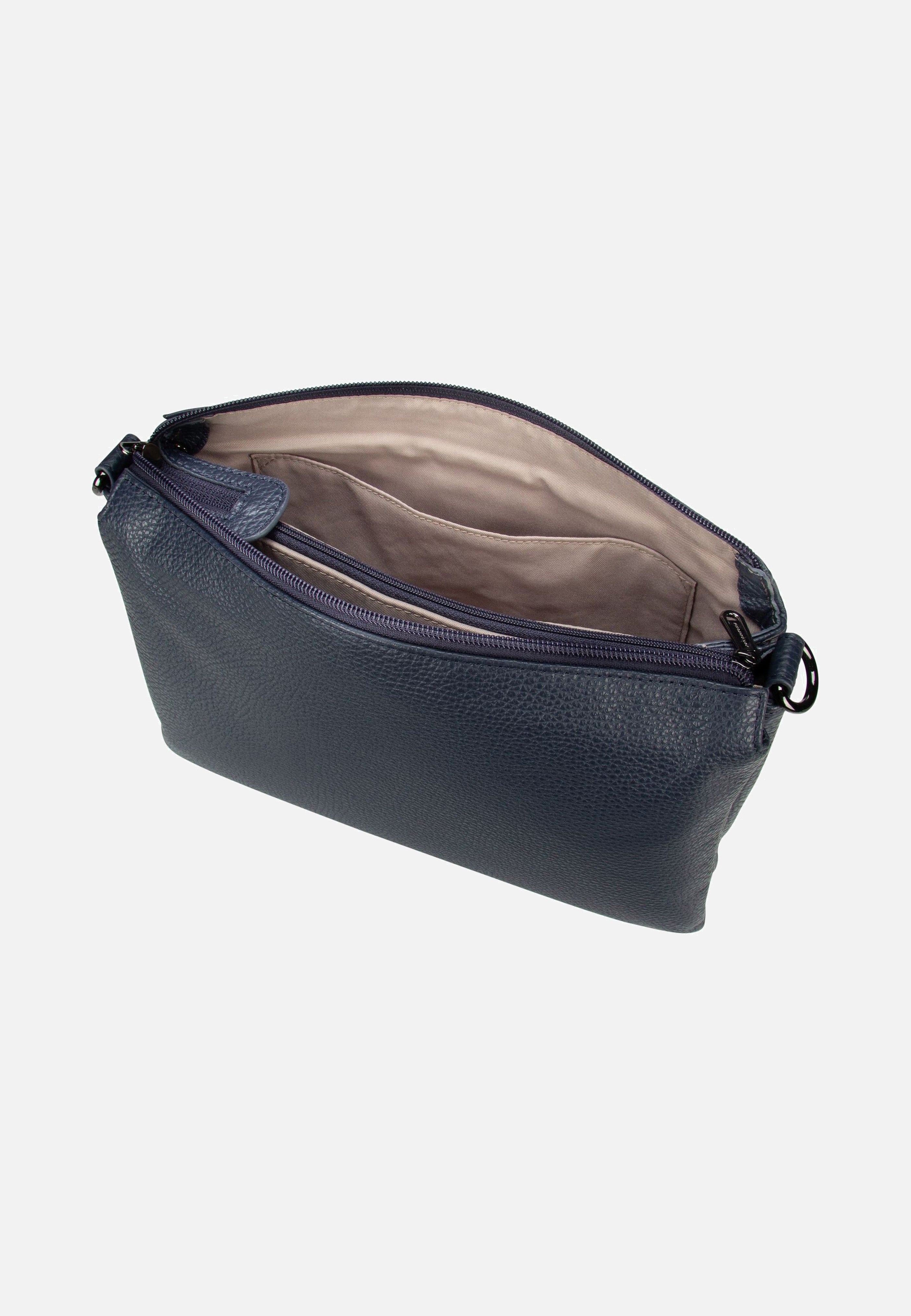 Mandarina Duck - Mellow Leather FZT12 Dress Blue - Crossbody Bag | Women-Image