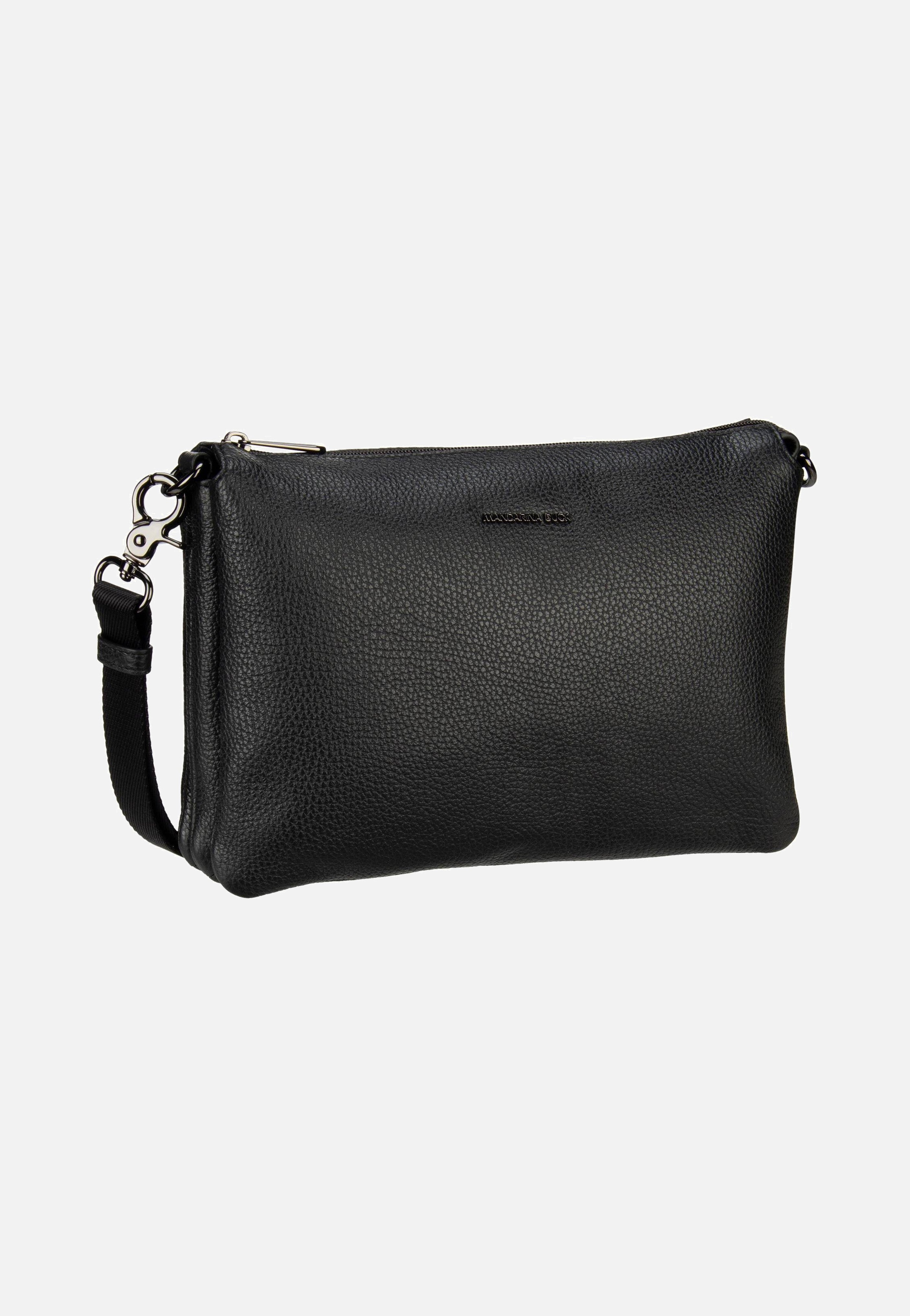 Mandarina Duck - Mellow Leather FZT12 Nero - Crossbody Bag | Women-Image