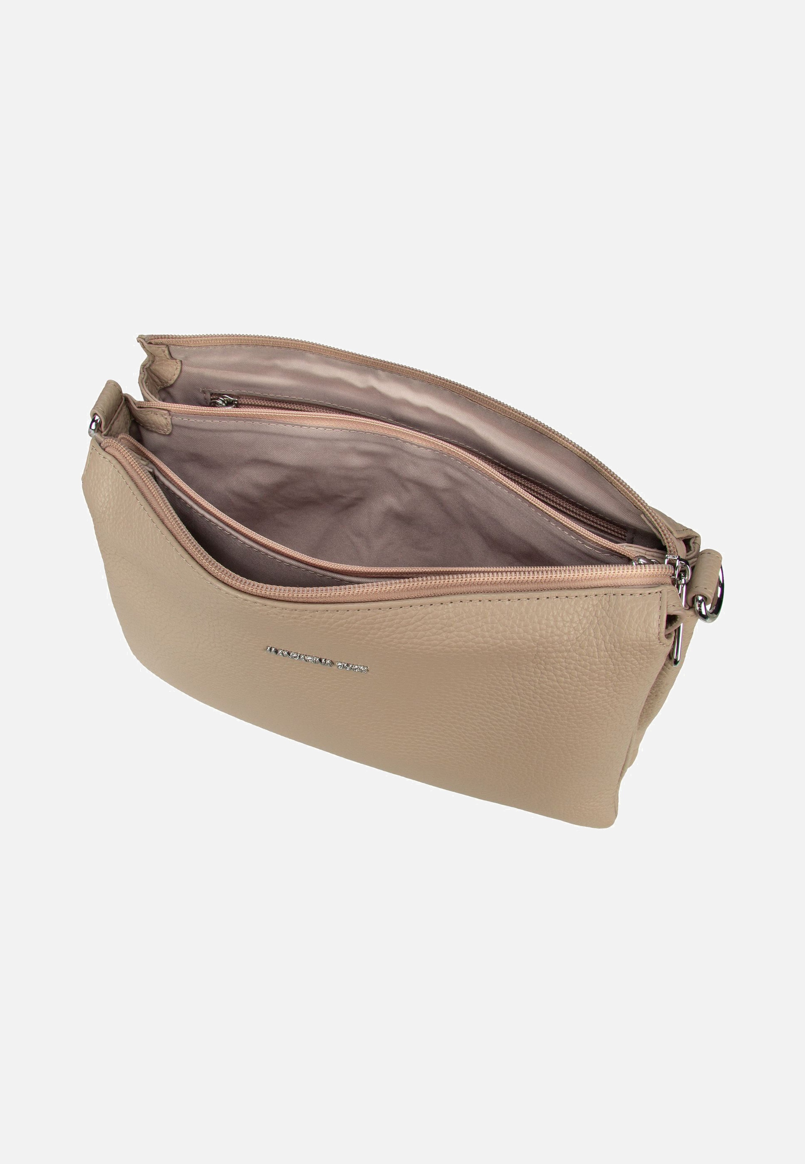 Mandarina Duck - Mellow Leather FZT12 Warm Taupe - Crossbody Bag | Women-Image