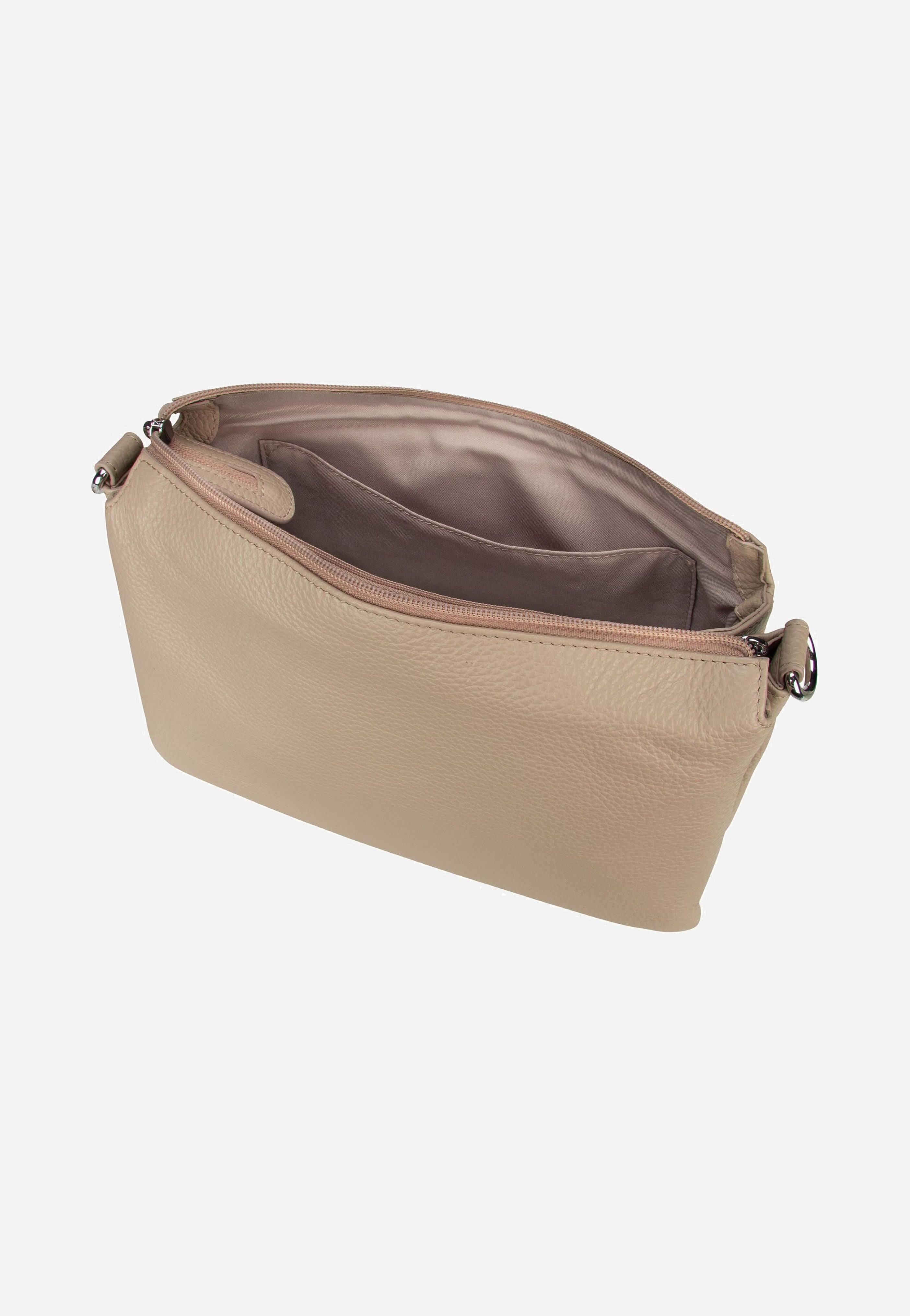 Mandarina Duck - Mellow Leather FZT12 Warm Taupe - Crossbody Bag | Women-Image