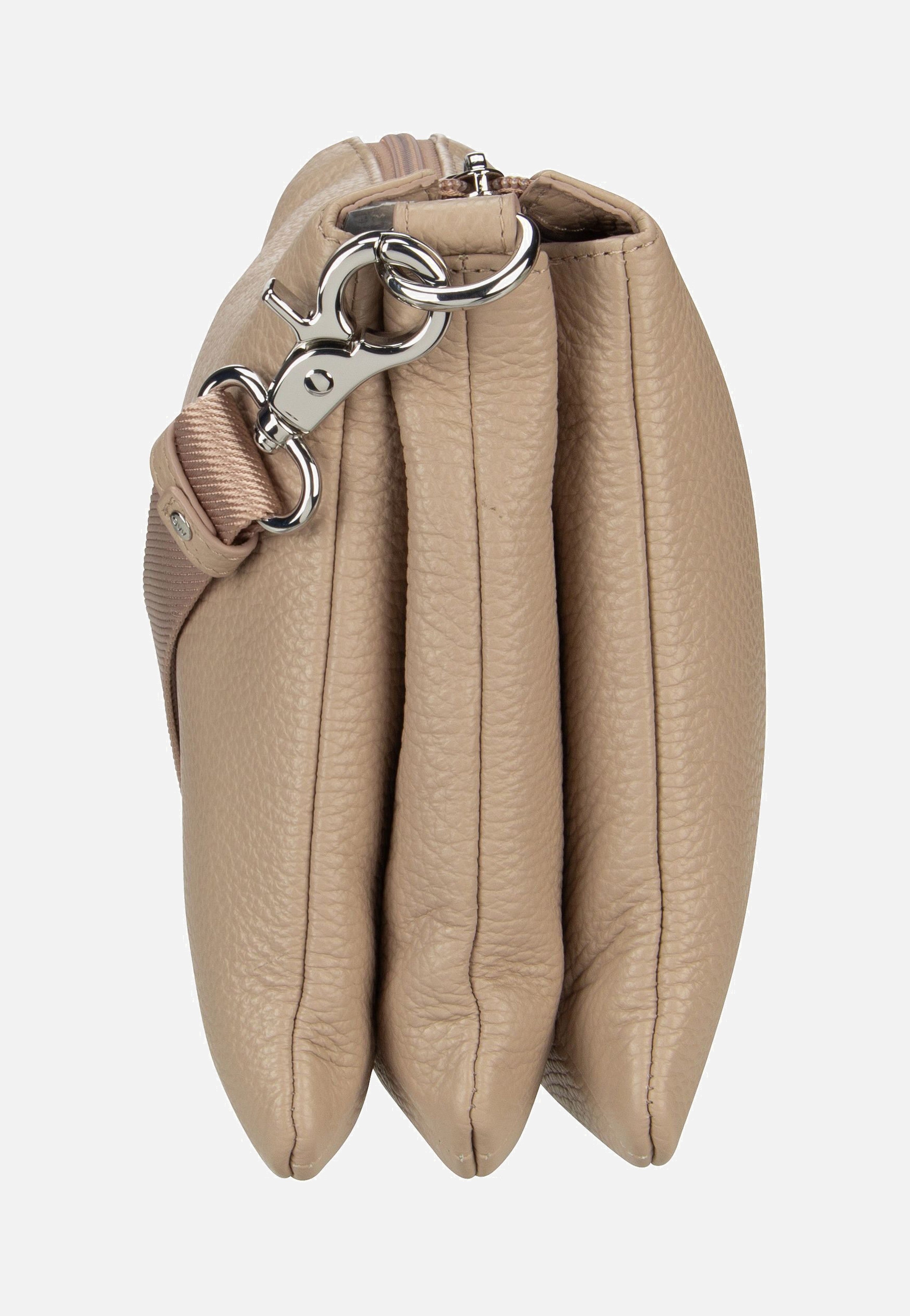 Mandarina Duck - Mellow Leather FZT12 Warm Taupe - Crossbody Bag | Women-Image
