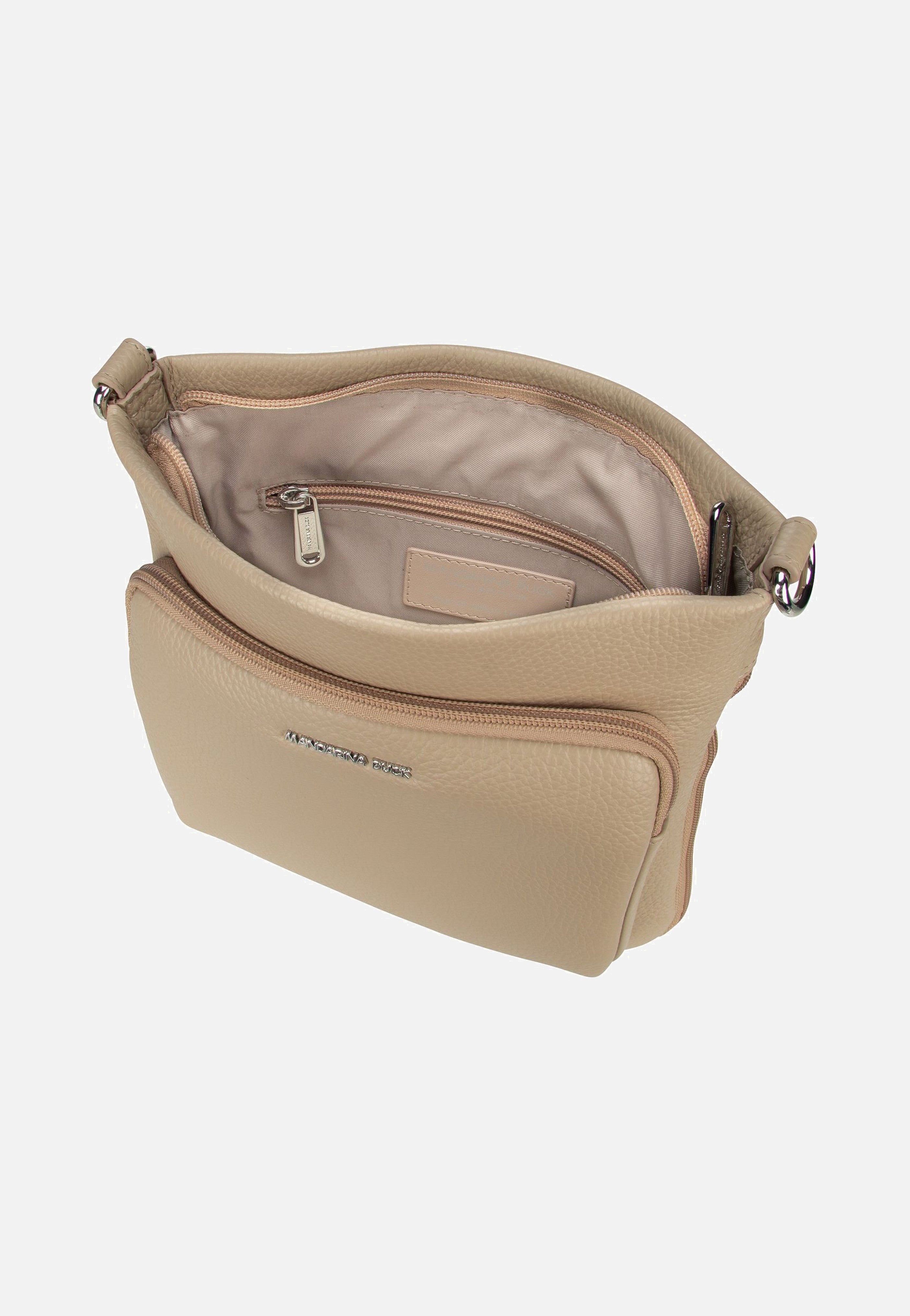 Mandarina Duck - Mellow Leather FZT15 Warm Taupe - Pouch Bag | Women-Image