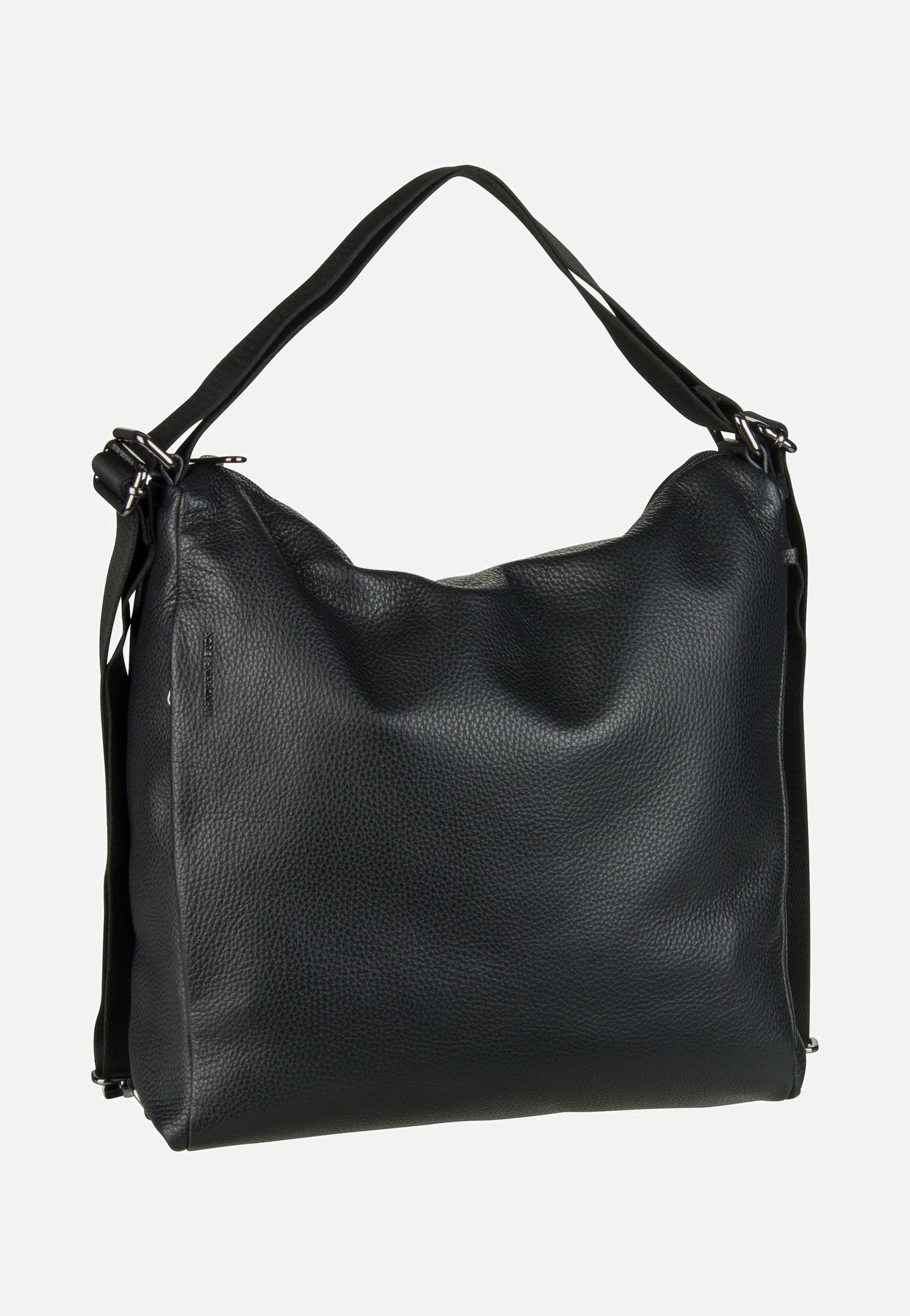 Mandarina Duck - Mellow Leather Hobo FZT72 Nero - Backpack | Women-Image