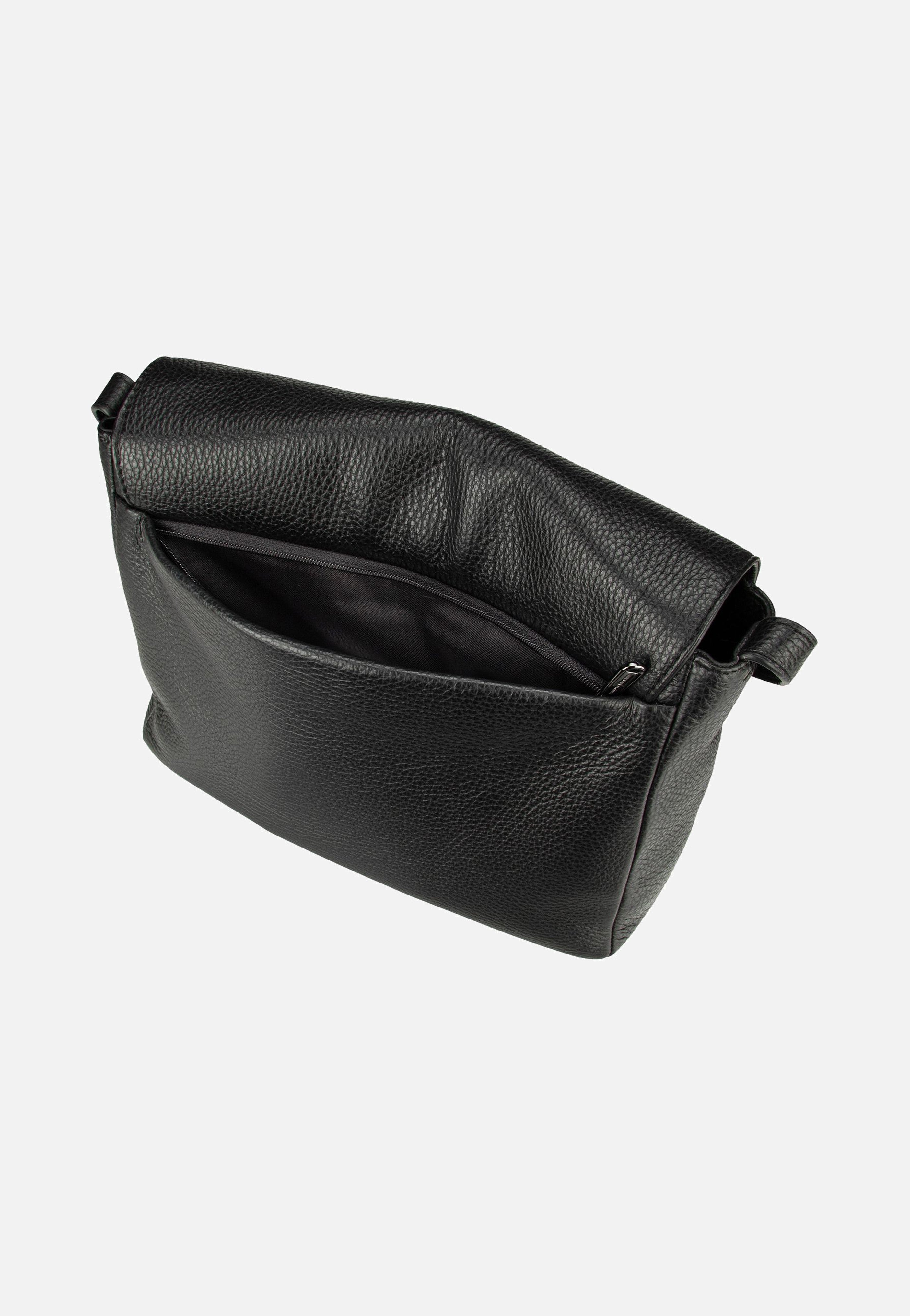Mandarina Duck - Mellow Leather Hunting Bag FZT14 Nero - Crossbody Bag | Women-Image