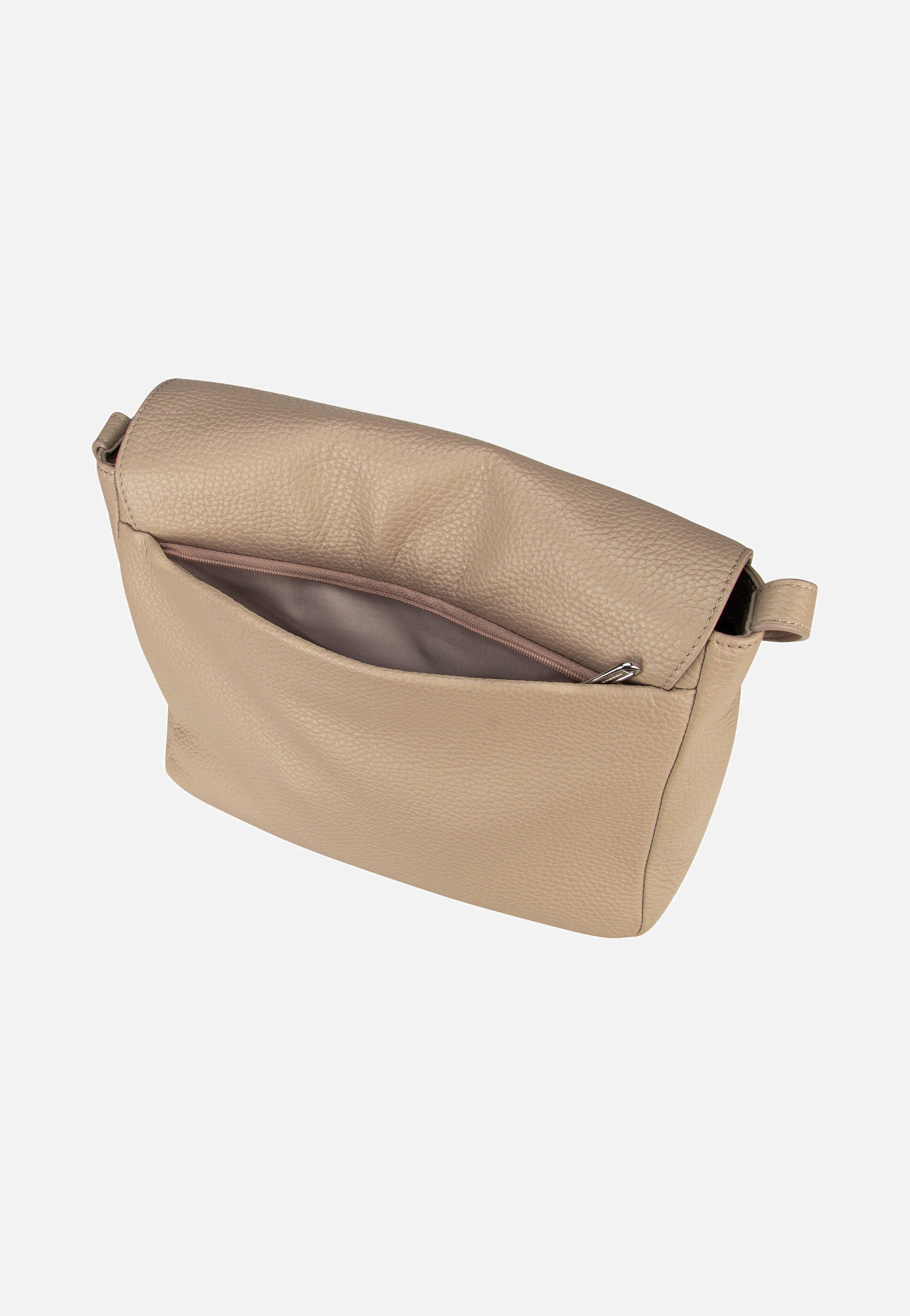 Mandarina Duck - Mellow Leather Hunting Bag FZT14 Warm Taupe - Crossbody Bag | Women-Image