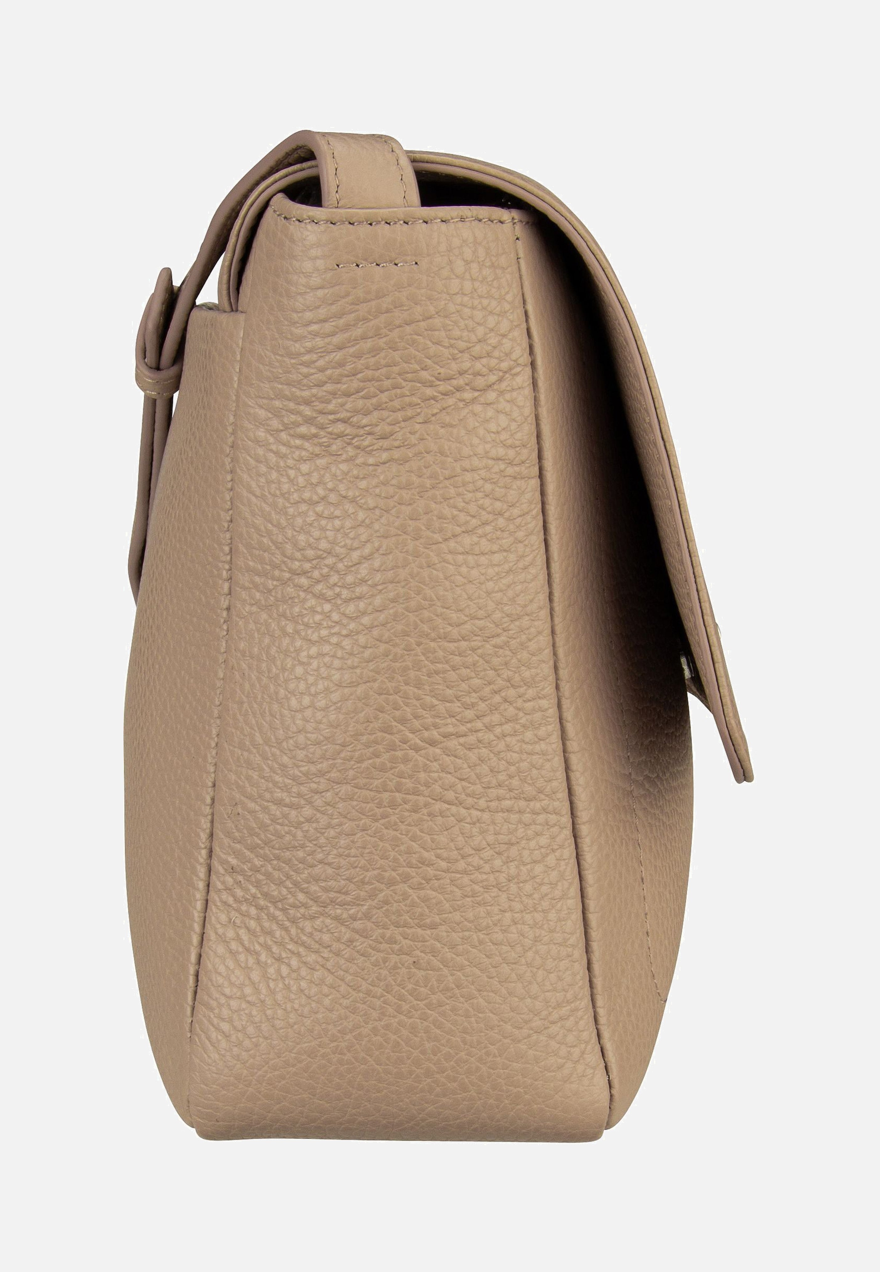 Mandarina Duck - Mellow Leather Hunting Bag FZT14 Warm Taupe - Crossbody Bag | Women-Image