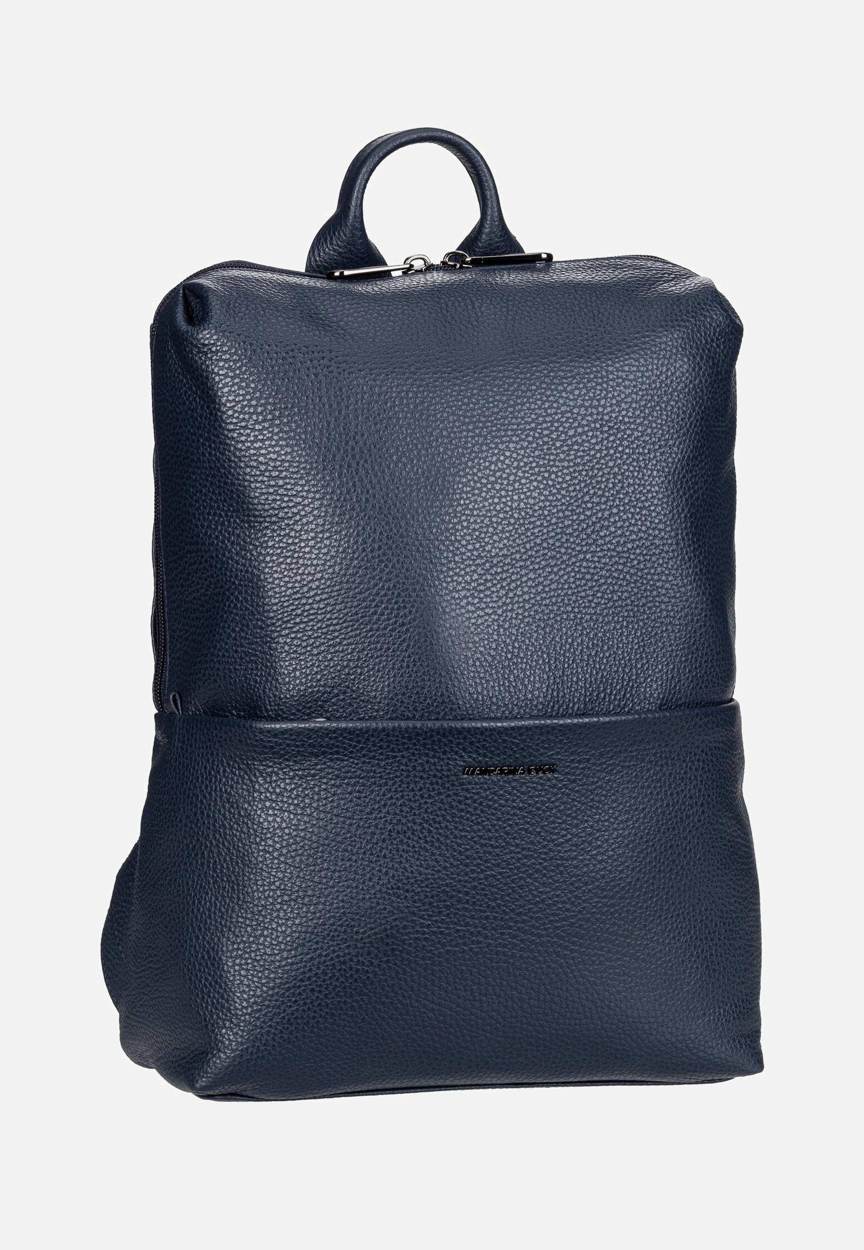 Mandarina Duck - Mellow Leather Squared FZT38 Dress Blue - Backpack | Women-Image