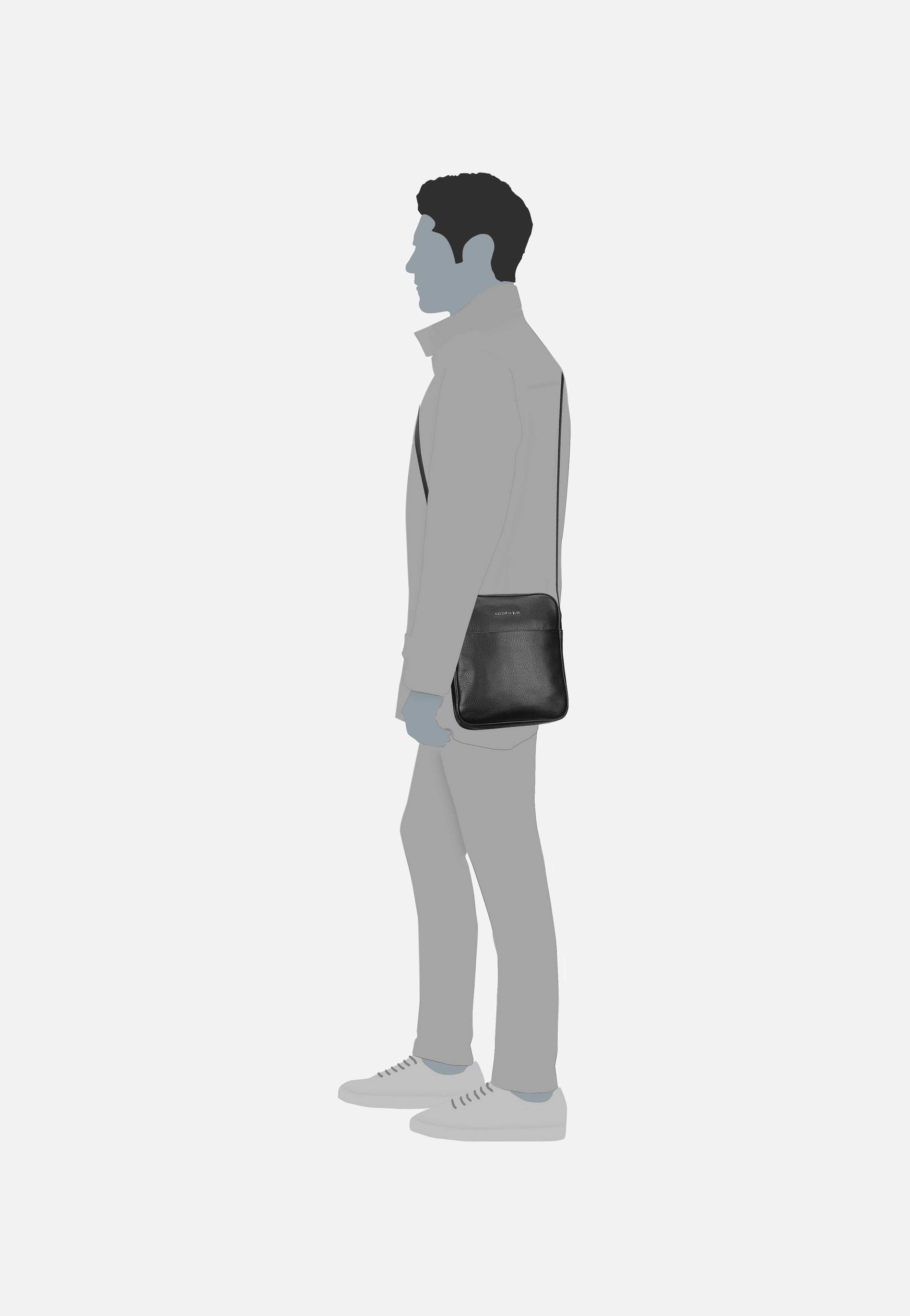 Mandarina Duck - Mellow Urban MWM02 Nero - Pouch Bag | Men-Image