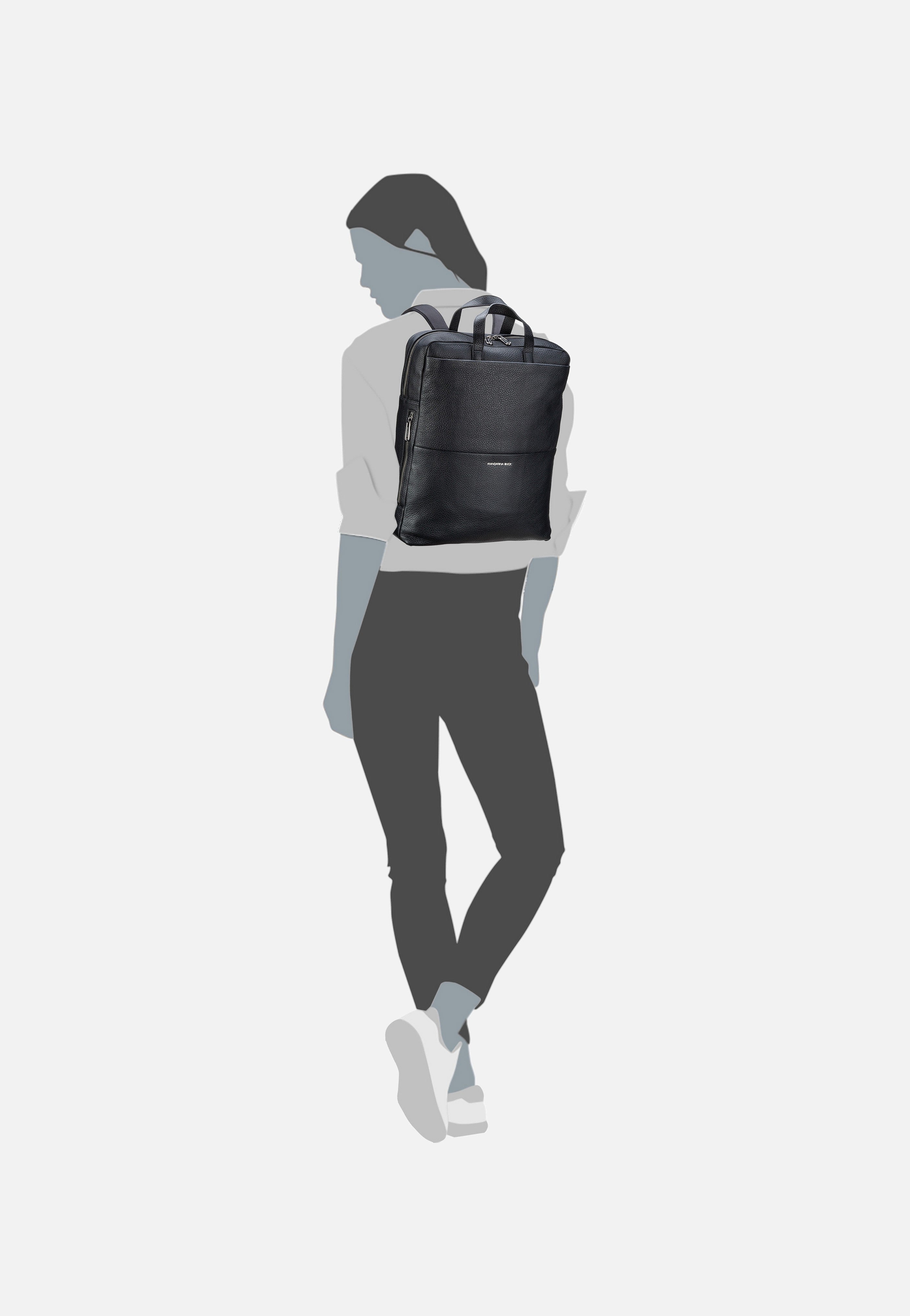 Mandarina Duck - Mellow Urban Slim MWT02 Nero - Backpack | Women-Image