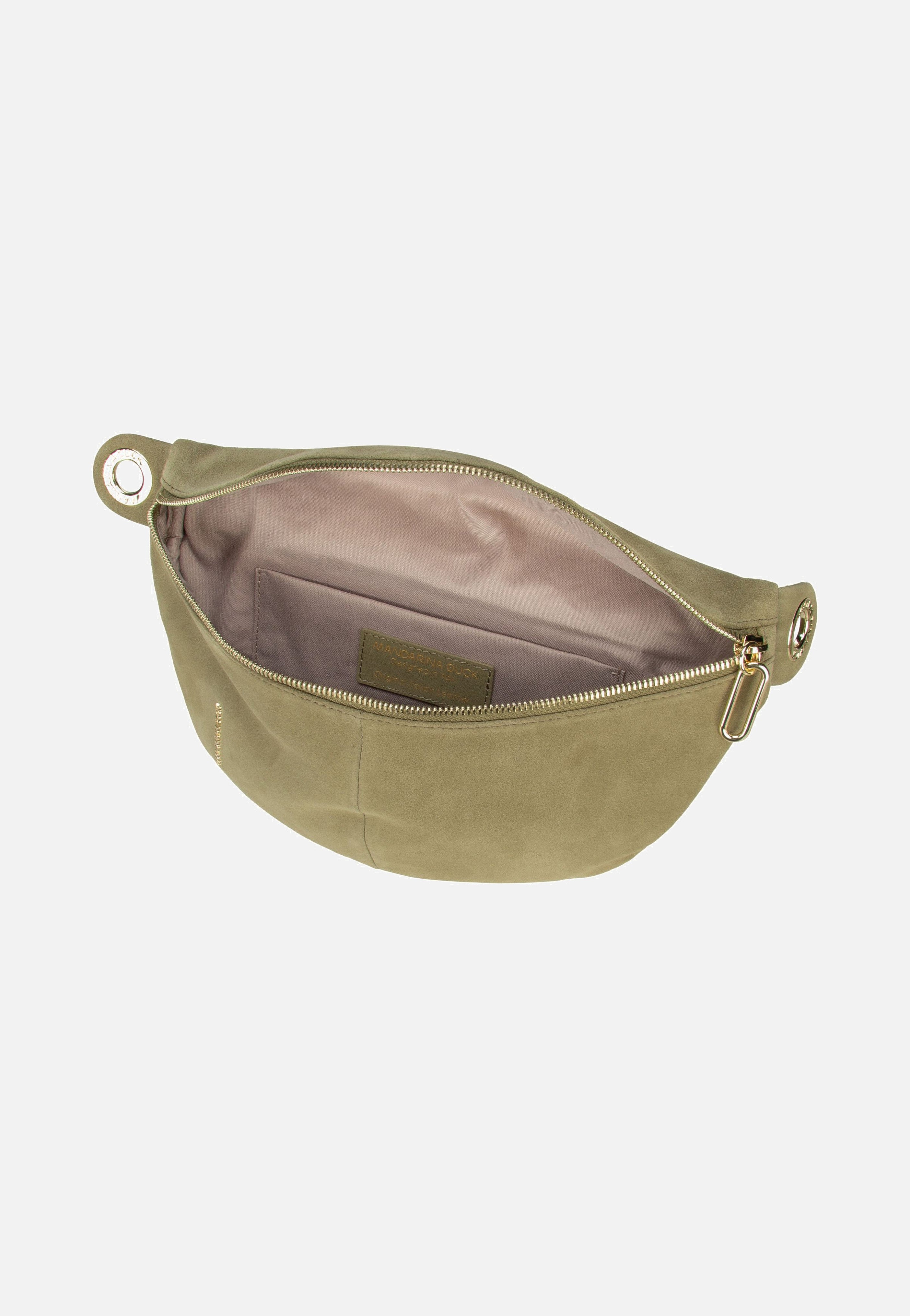 Mandarina Duck - Mellow Velvet Bum Bag LWT73 Aloe - Fanny Pack | Women-Image