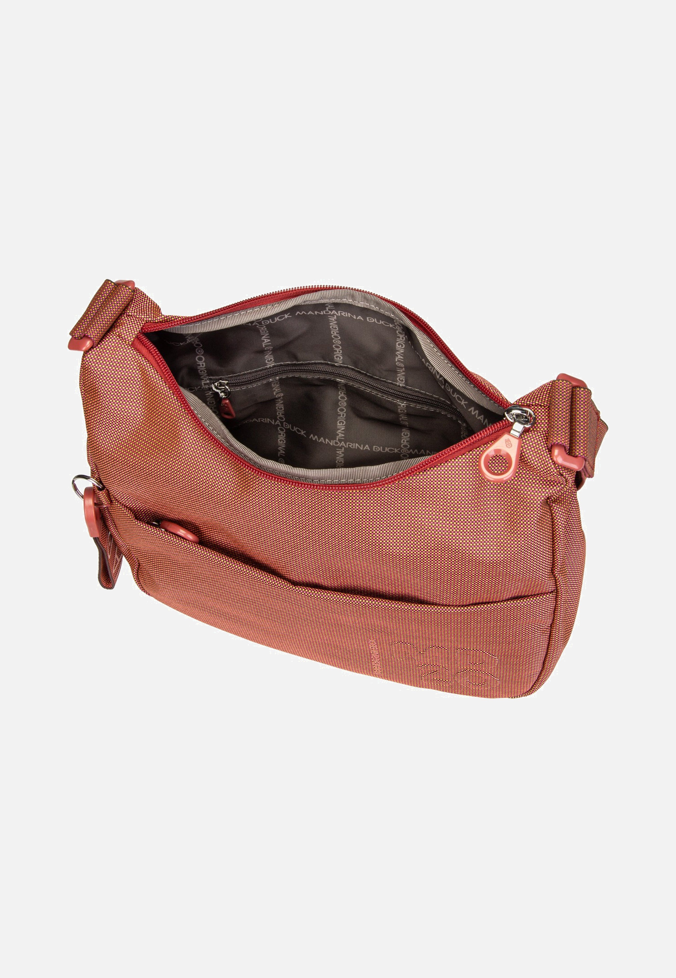 Mandarina Duck - MD20 Medium Hobo QMT37 Pecan Nut - Hobo Bag | Women-Image