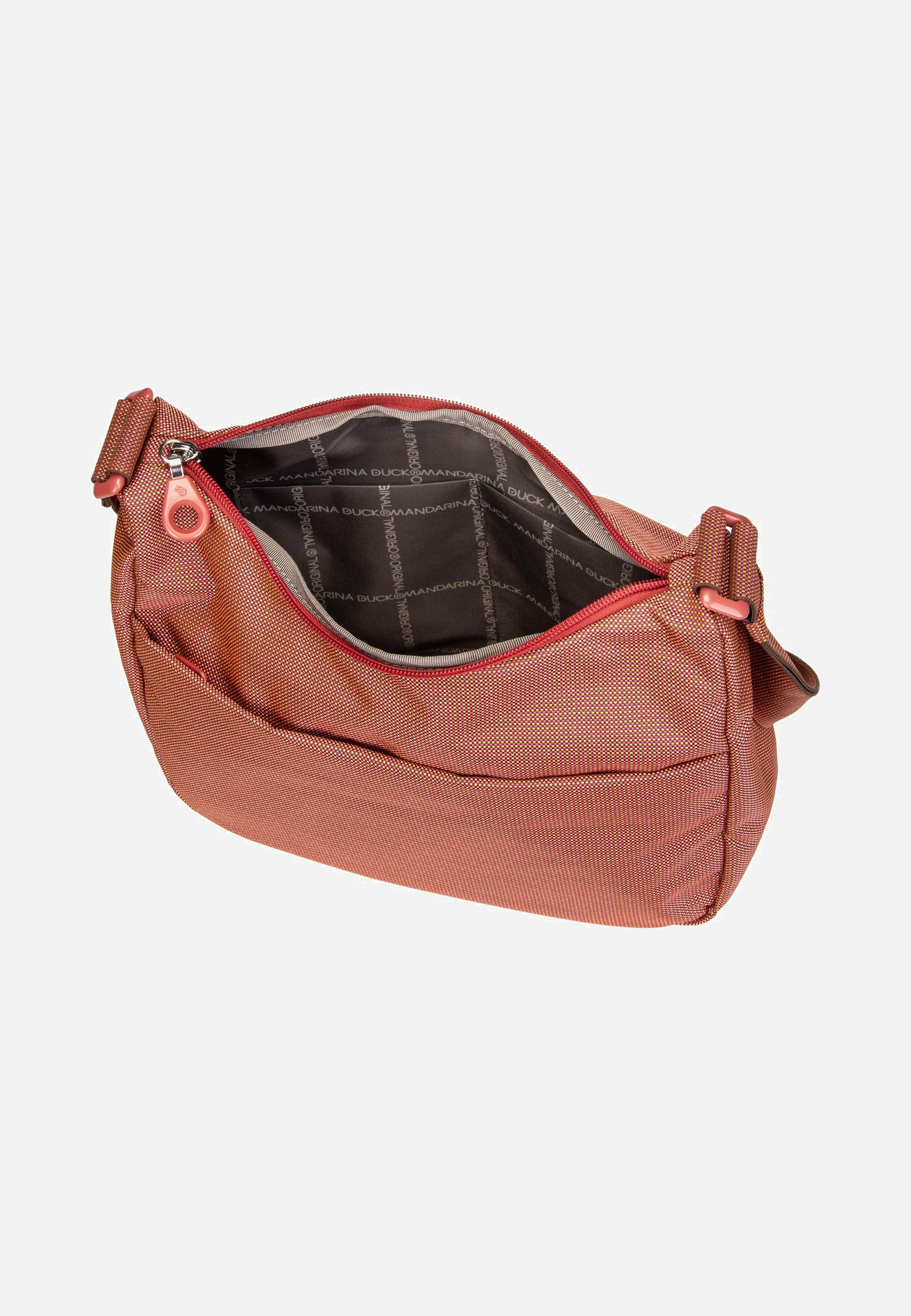 Mandarina Duck - MD20 Medium Hobo QMT37 Pecan Nut - Hobo Bag | Women-Image