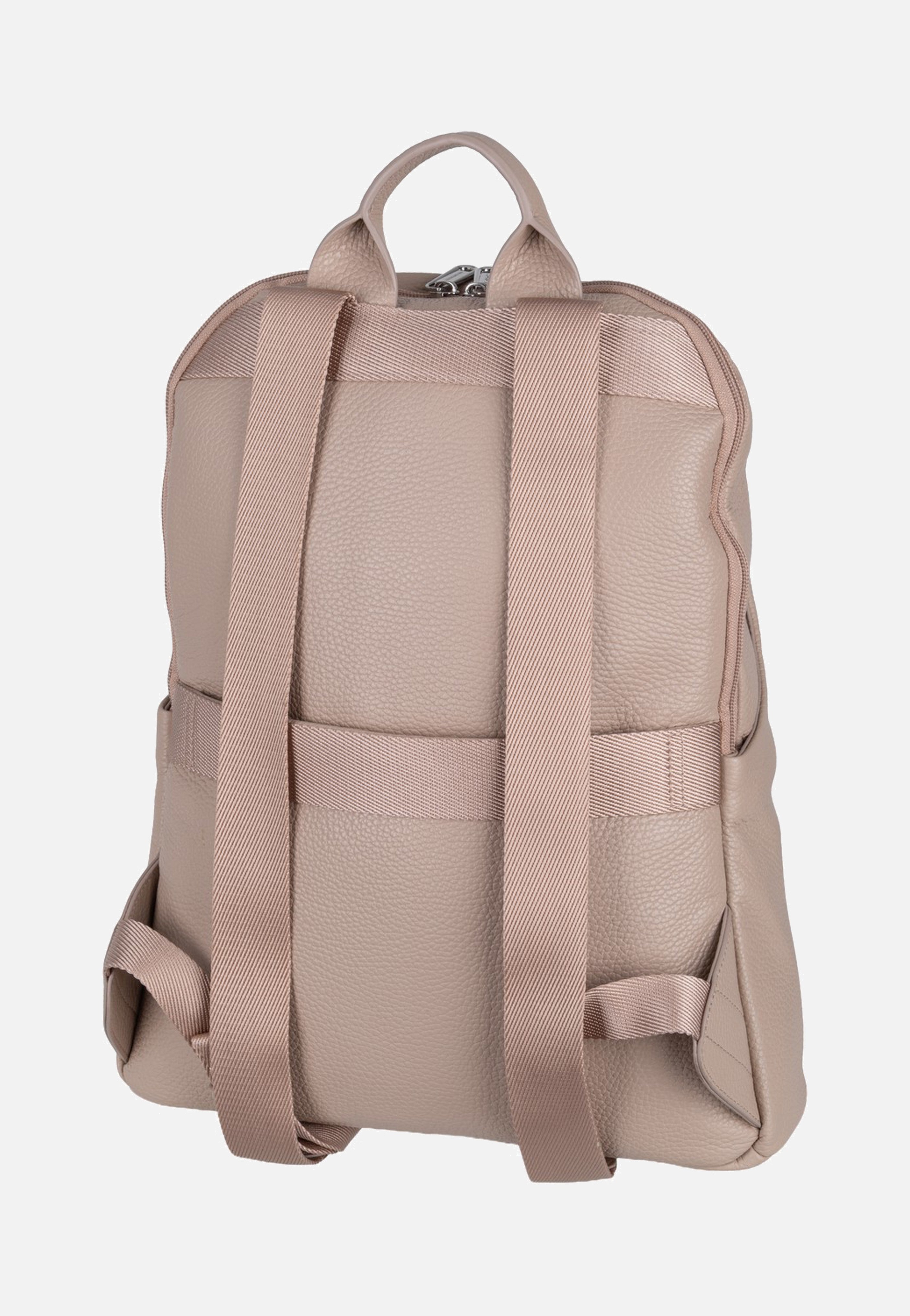 Mandarina Duck Mellow Leather Soft FZTA7 Warm Taupe Backpack