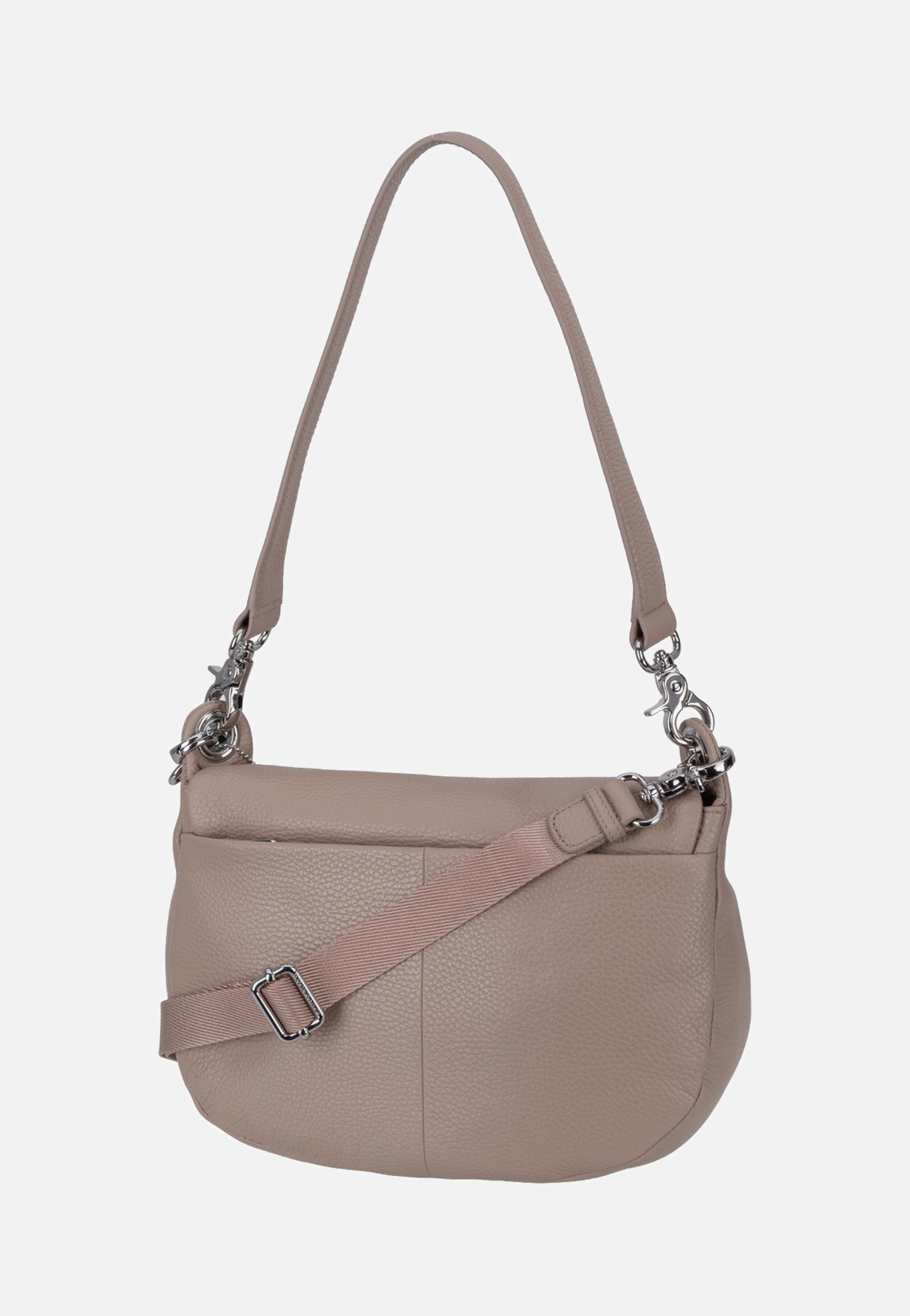 Mandarina Duck Mellow Leather Soft Hunting FZTA9 Warm Taupe Shoulder Bag
