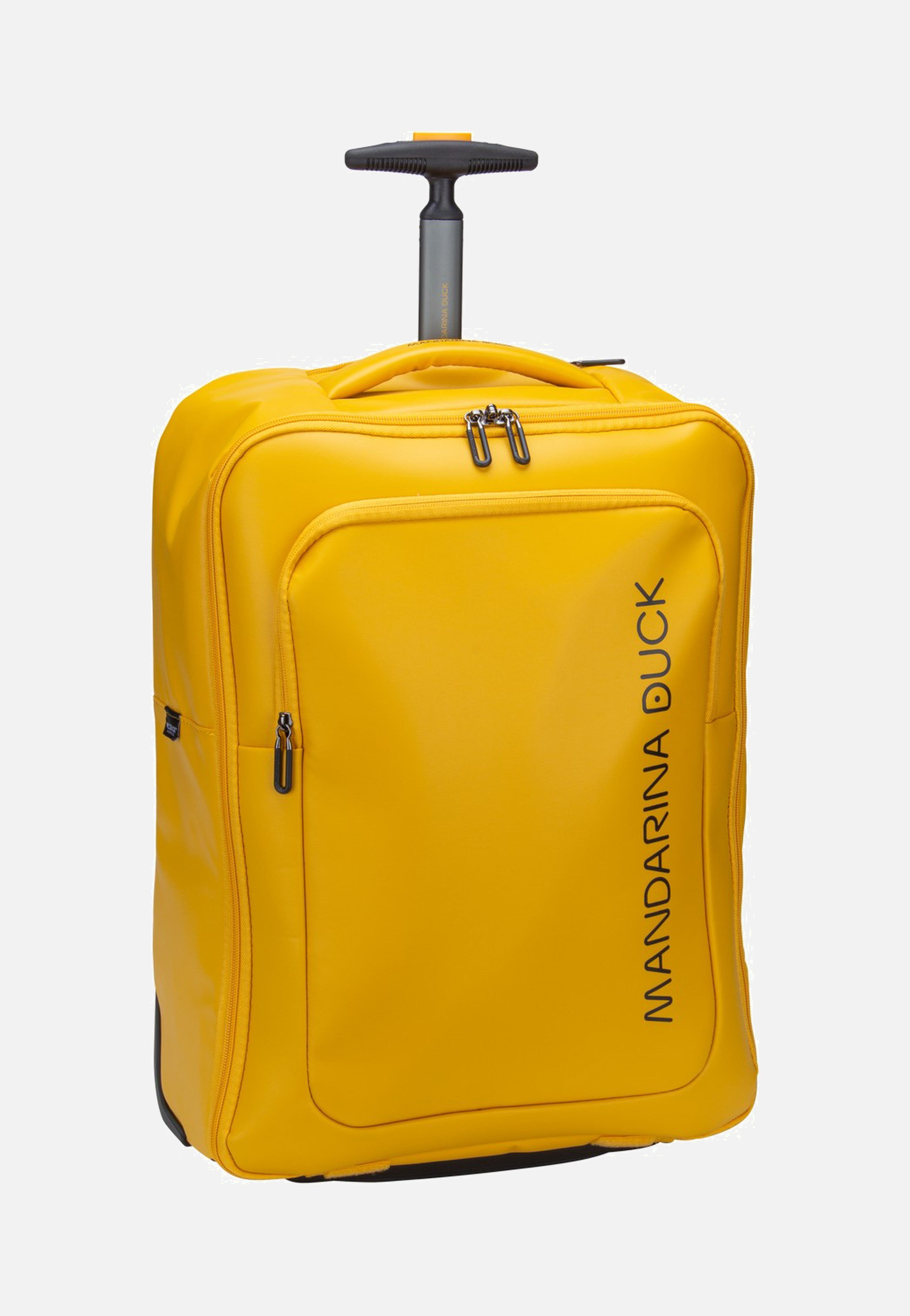 Mandarina Duck - Eco Coated OSV06 Duck Yellow - Backpack Trolley | Neutral-Image