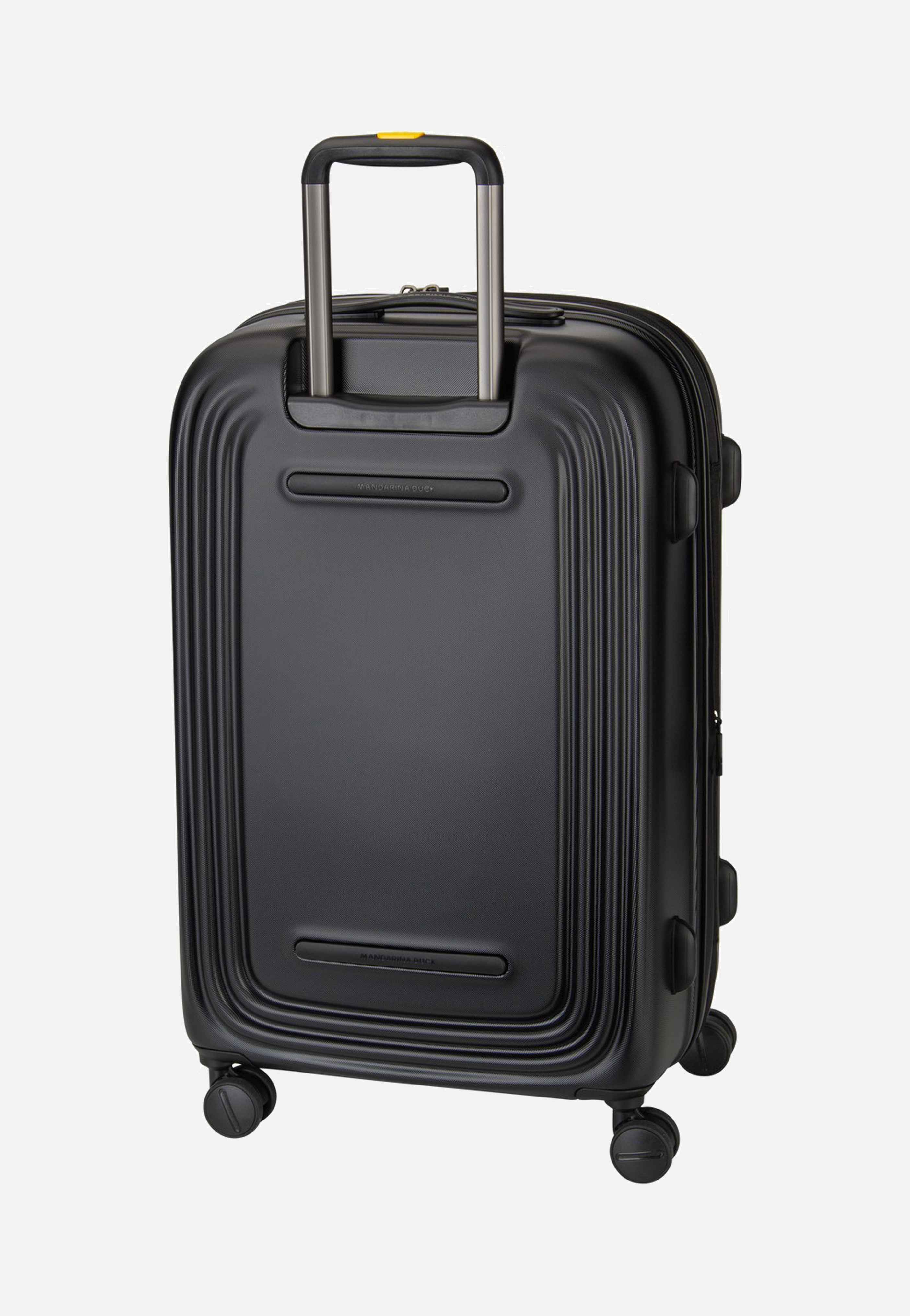 Mandarina Duck - Logoduck + Trolley Medium Exp Black - Suitcase | Neutral-Image