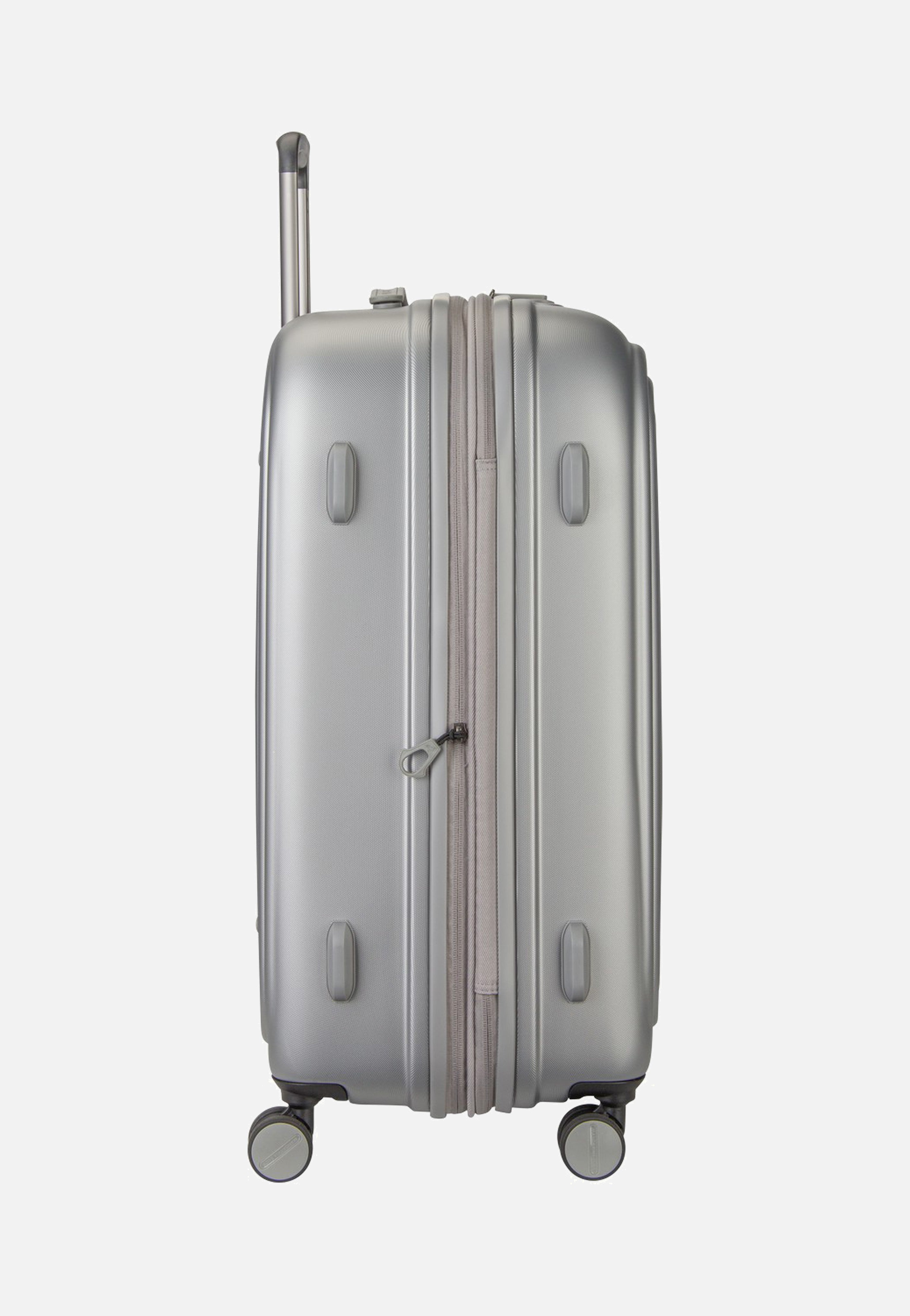 Mandarina Duck - Logoduck + Trolley Medium Exp Silver - Suitcase | Neutral-Image