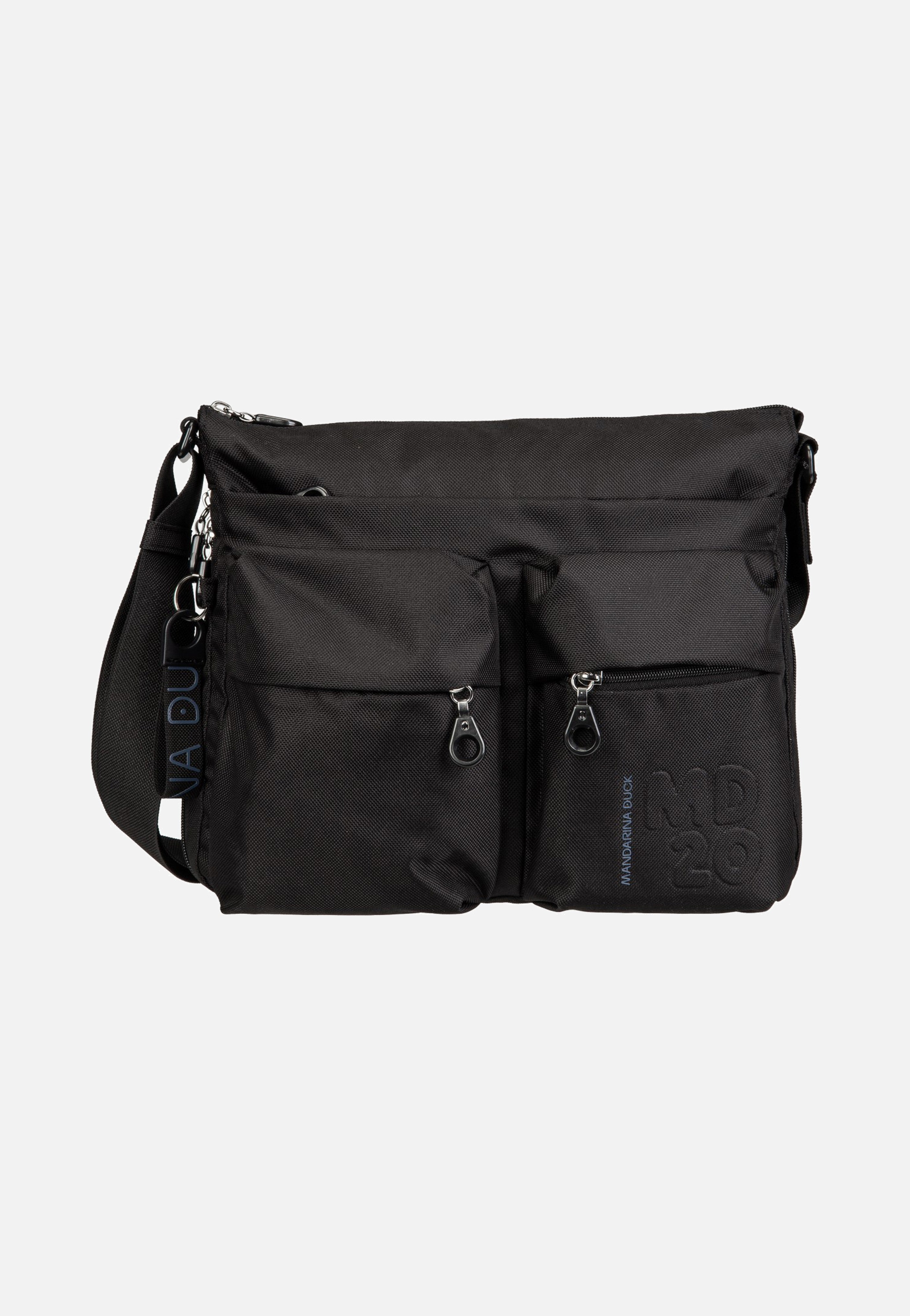 Mandarina Duck - MD20 Big QMTX6 Black - Crossbody Bag | Women-Image