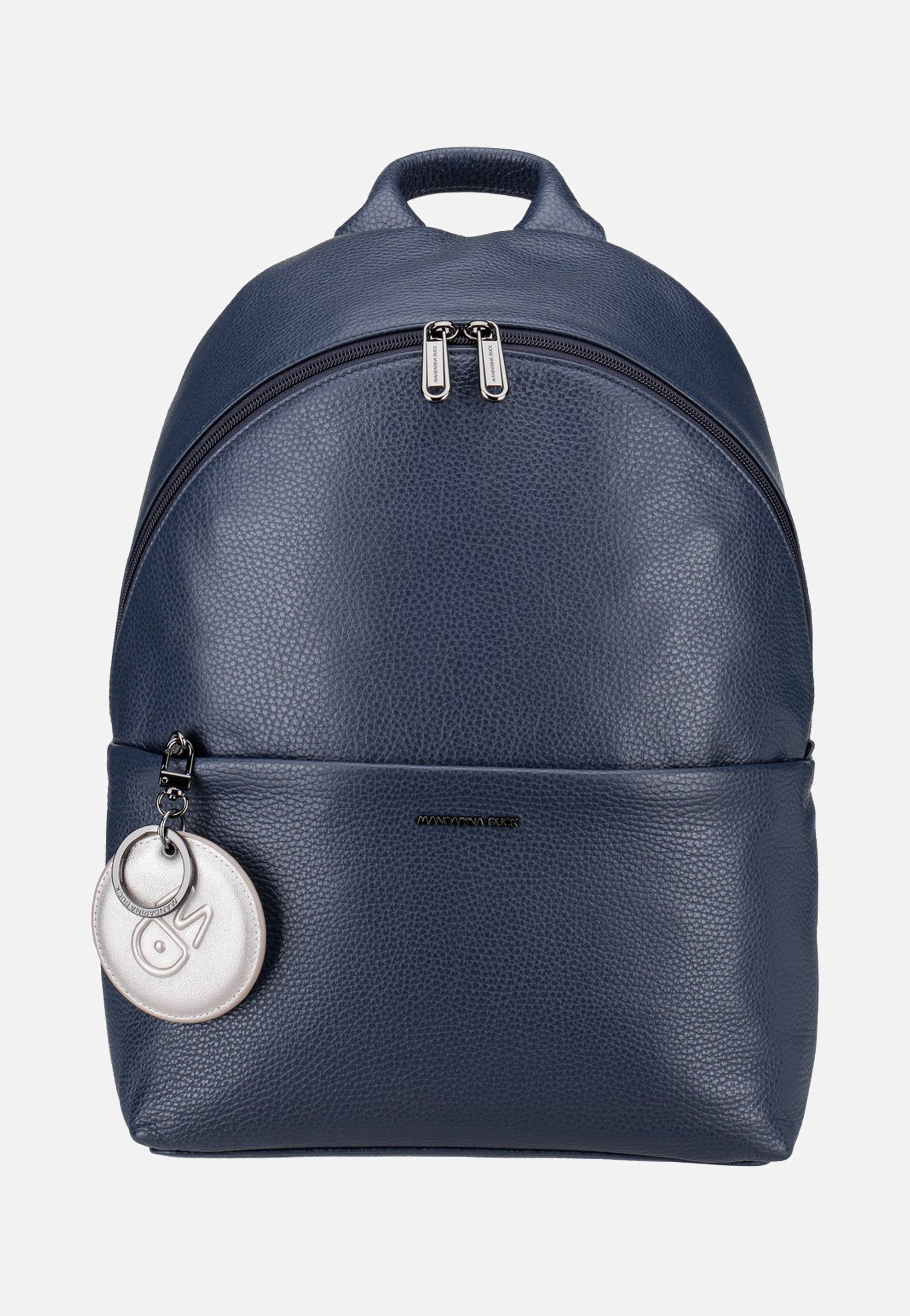Mandarina Duck - Mellow Leather FZT35 Dress Blue - Backpack | Neutral-Image