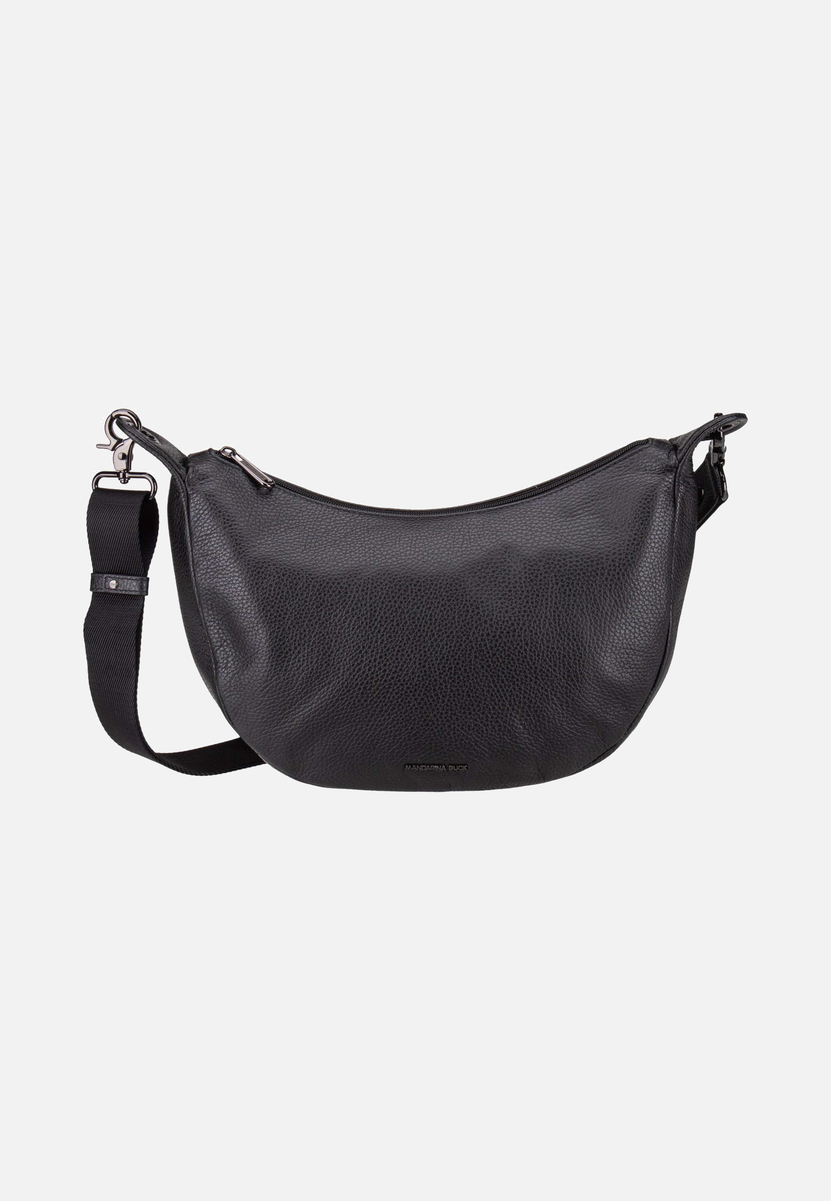 Mandarina Duck - Mellow Leather Hobo FZT03 Nero - Hobo Bag | Neutral-Image