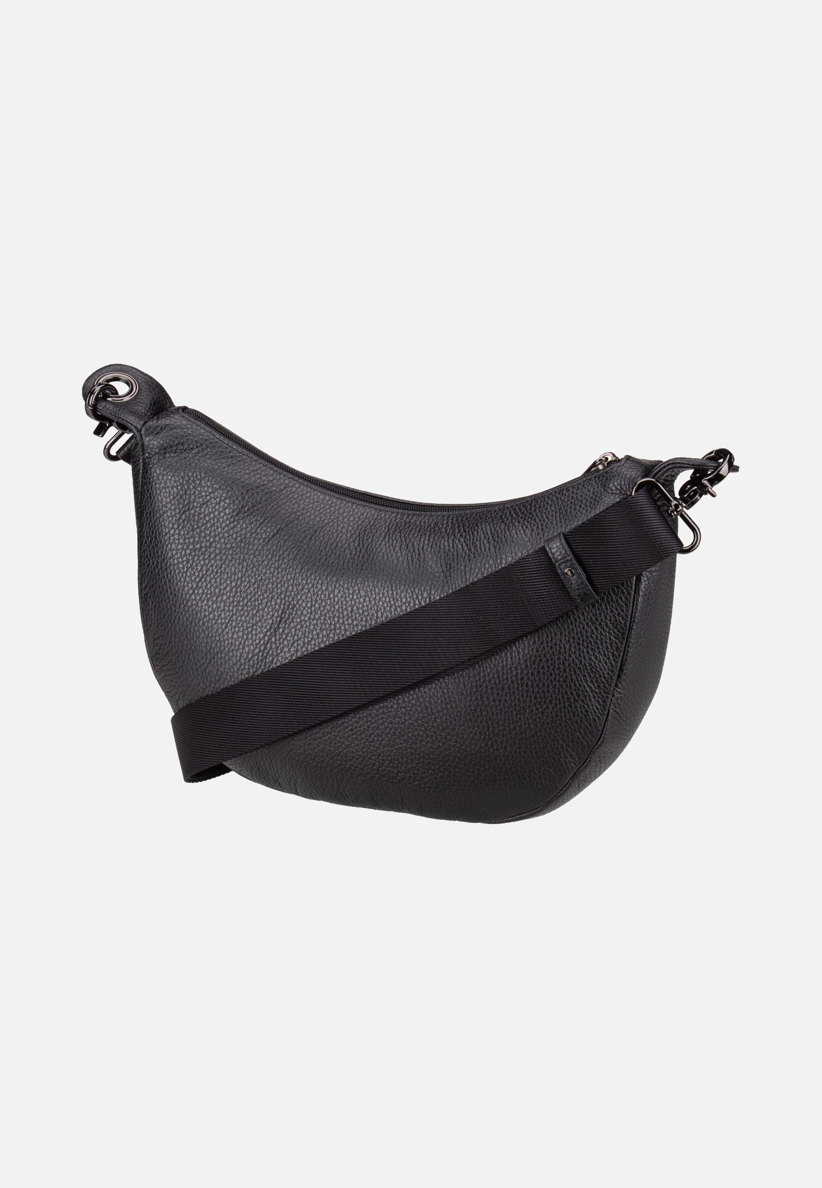 Mandarina Duck - Mellow Leather Hobo FZT03 Nero - Hobo Bag | Neutral-Image