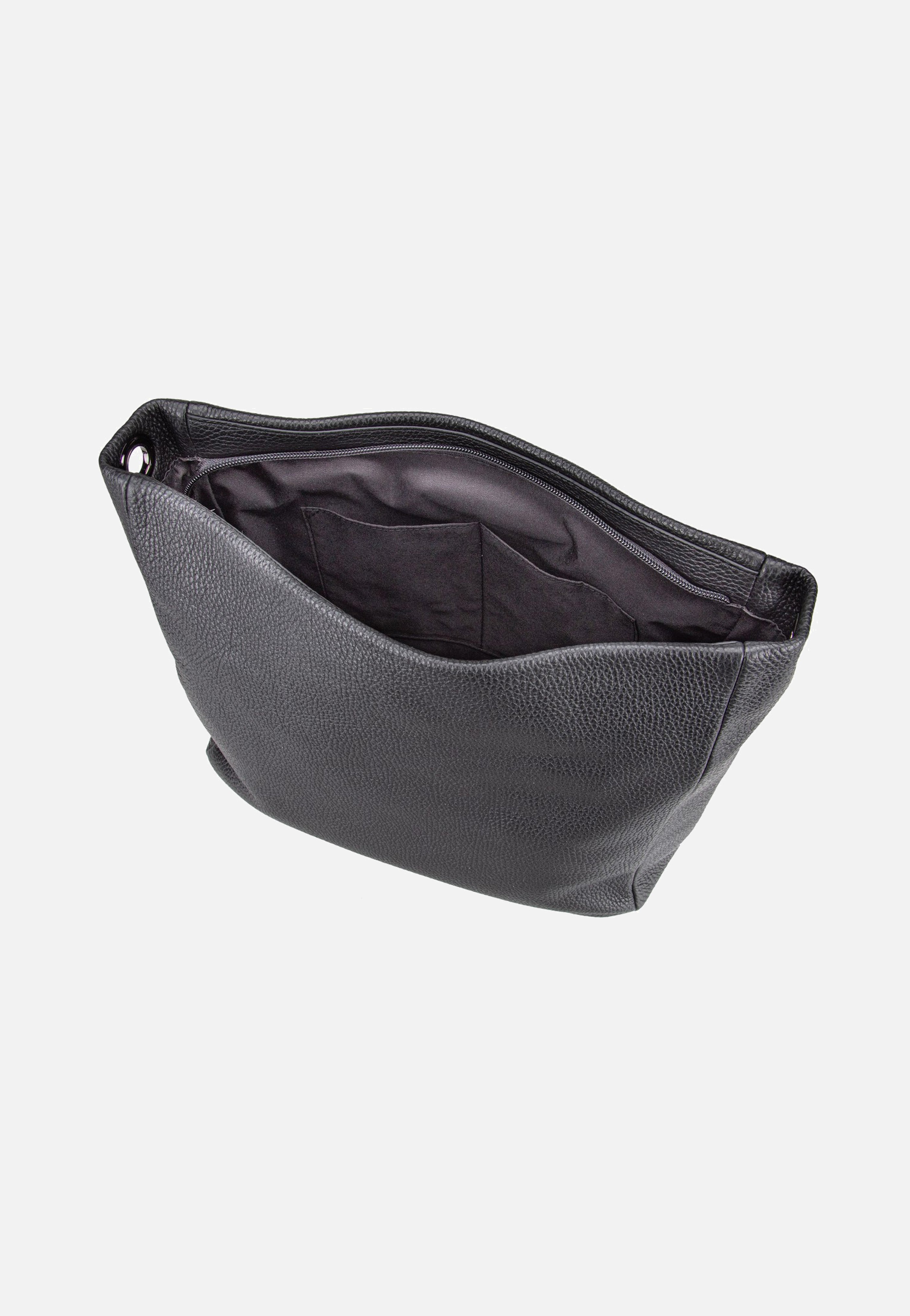 Mandarina Duck Mellow Leather Large FZT04 Nero Umhängetasche