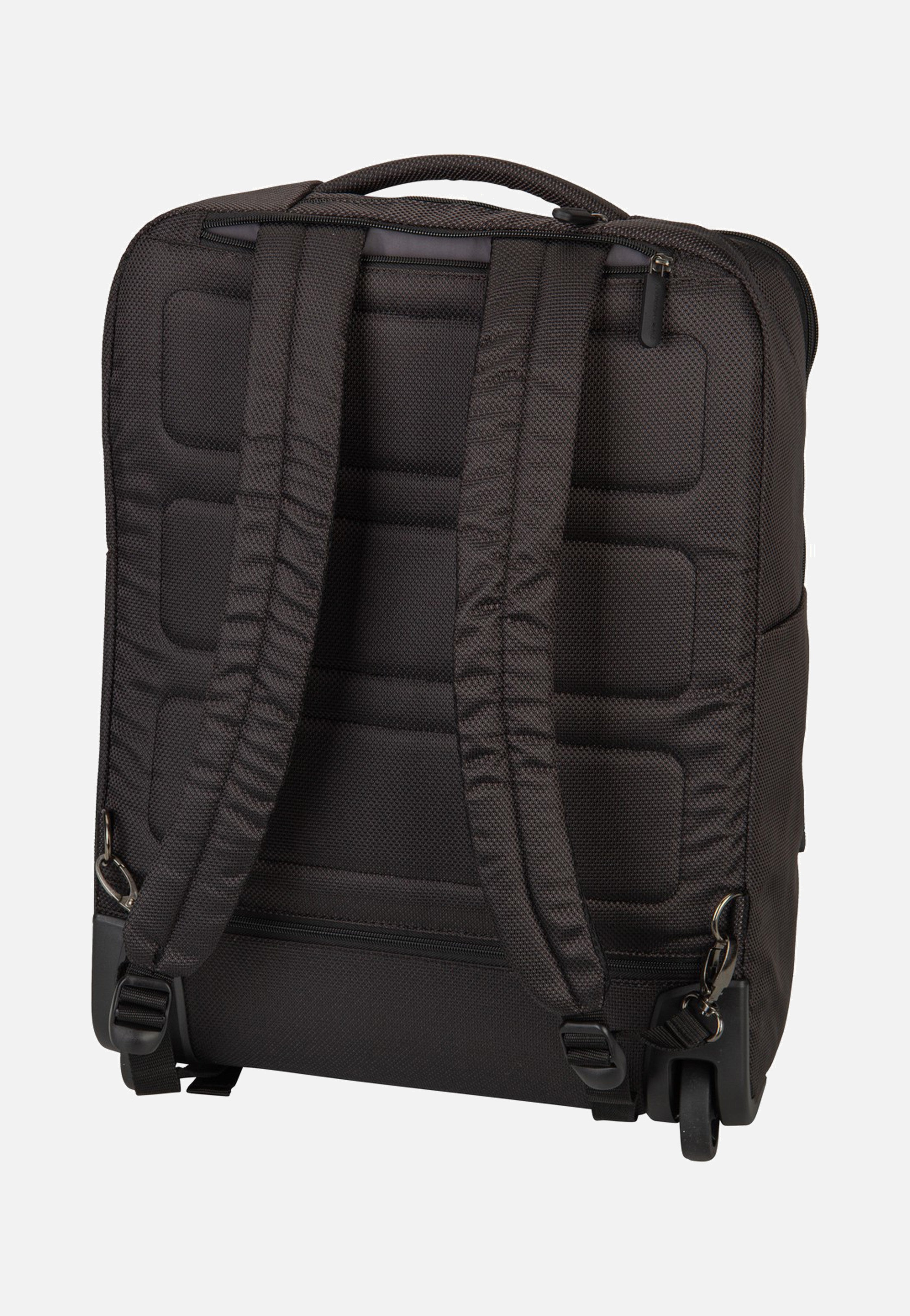 Mandarina Duck - Zephyr Trolley OTV06 Black - Backpack Trolley | Neutral-Image