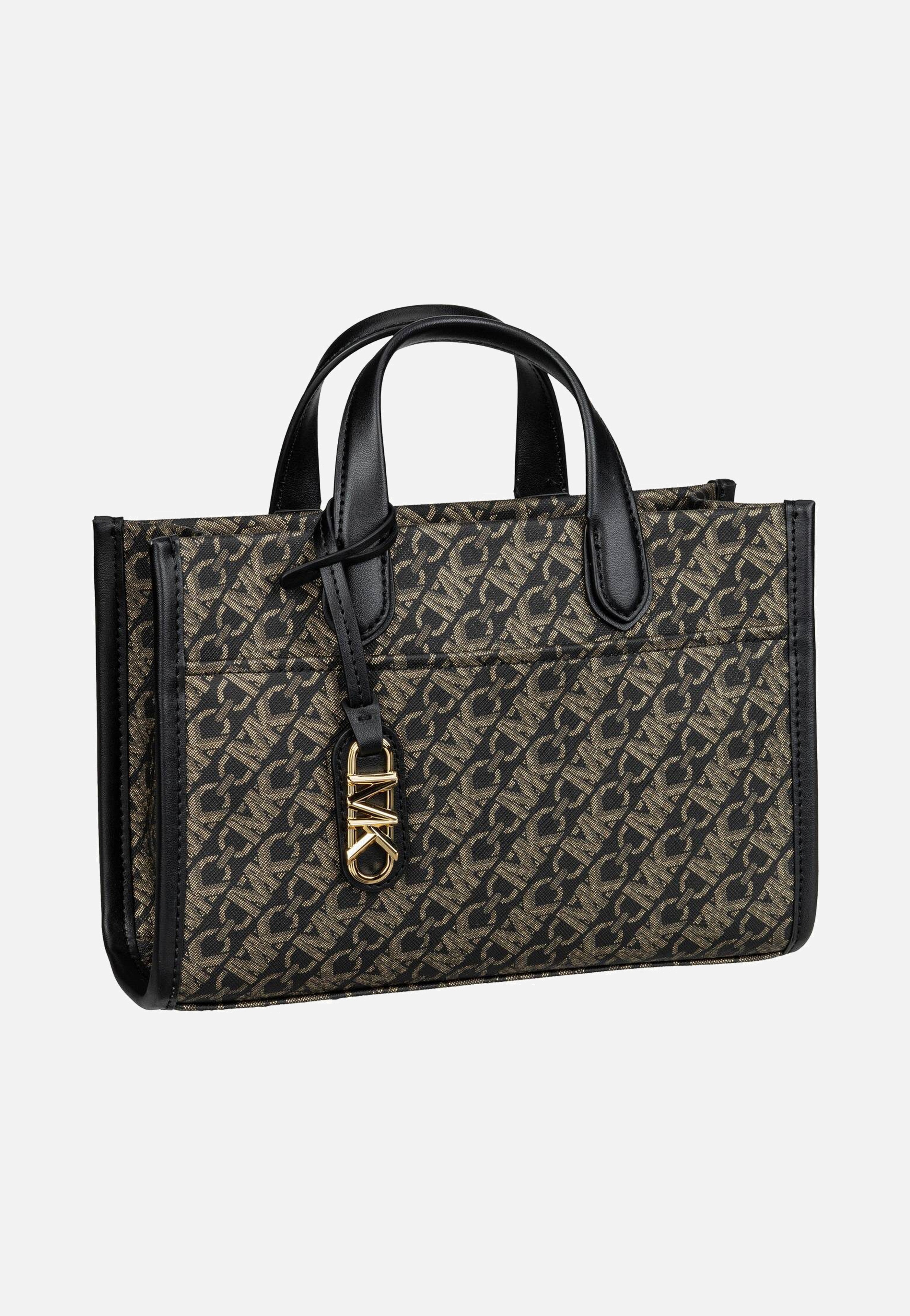 Michael Kors - Gigi Small EW MK SIG Black/Gold - Handle Bag | Women-Image