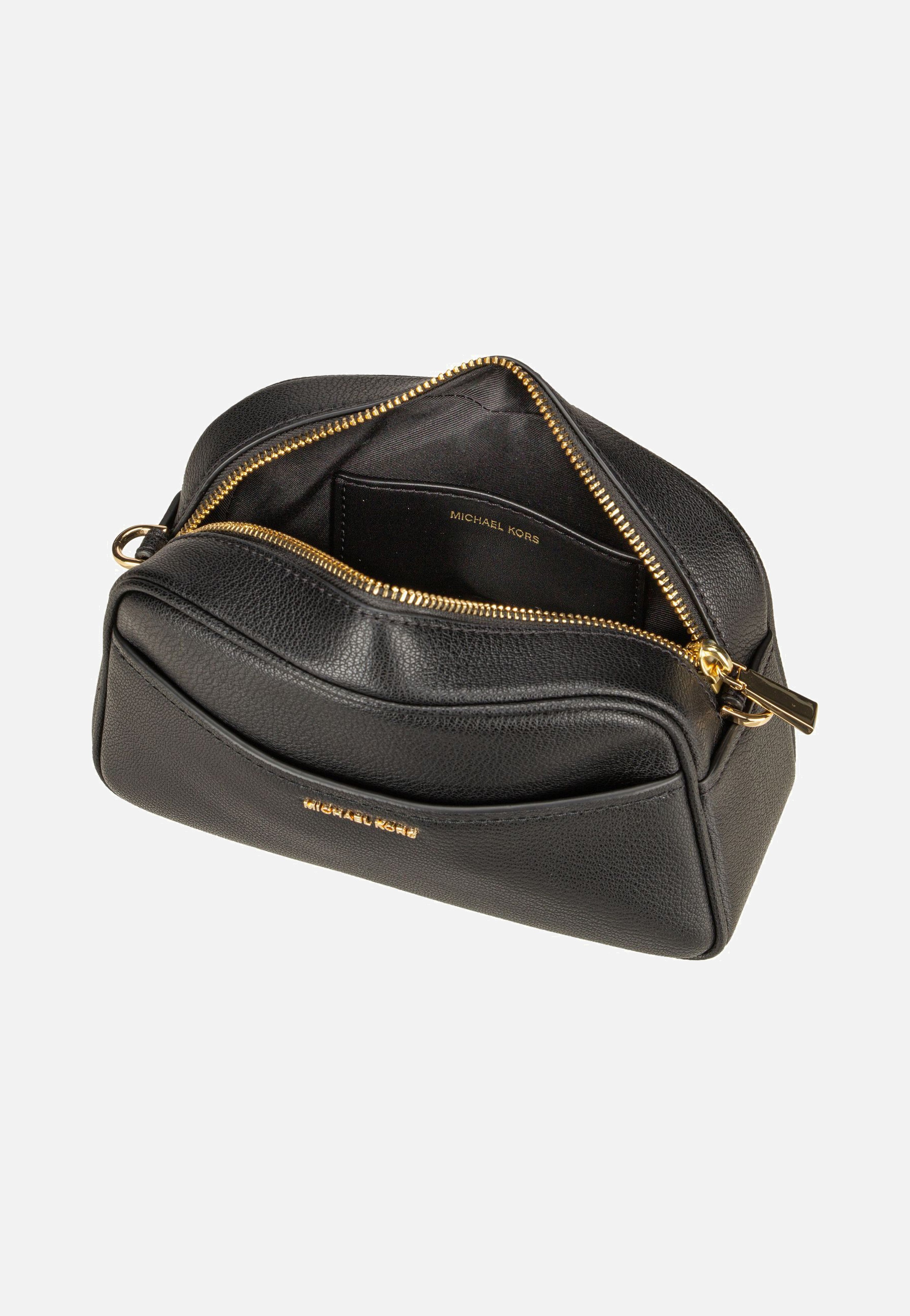 Michael Kors - Jet Set SM Camera XBody Solid Embossed Black - Crossbody Bag | Women-Image