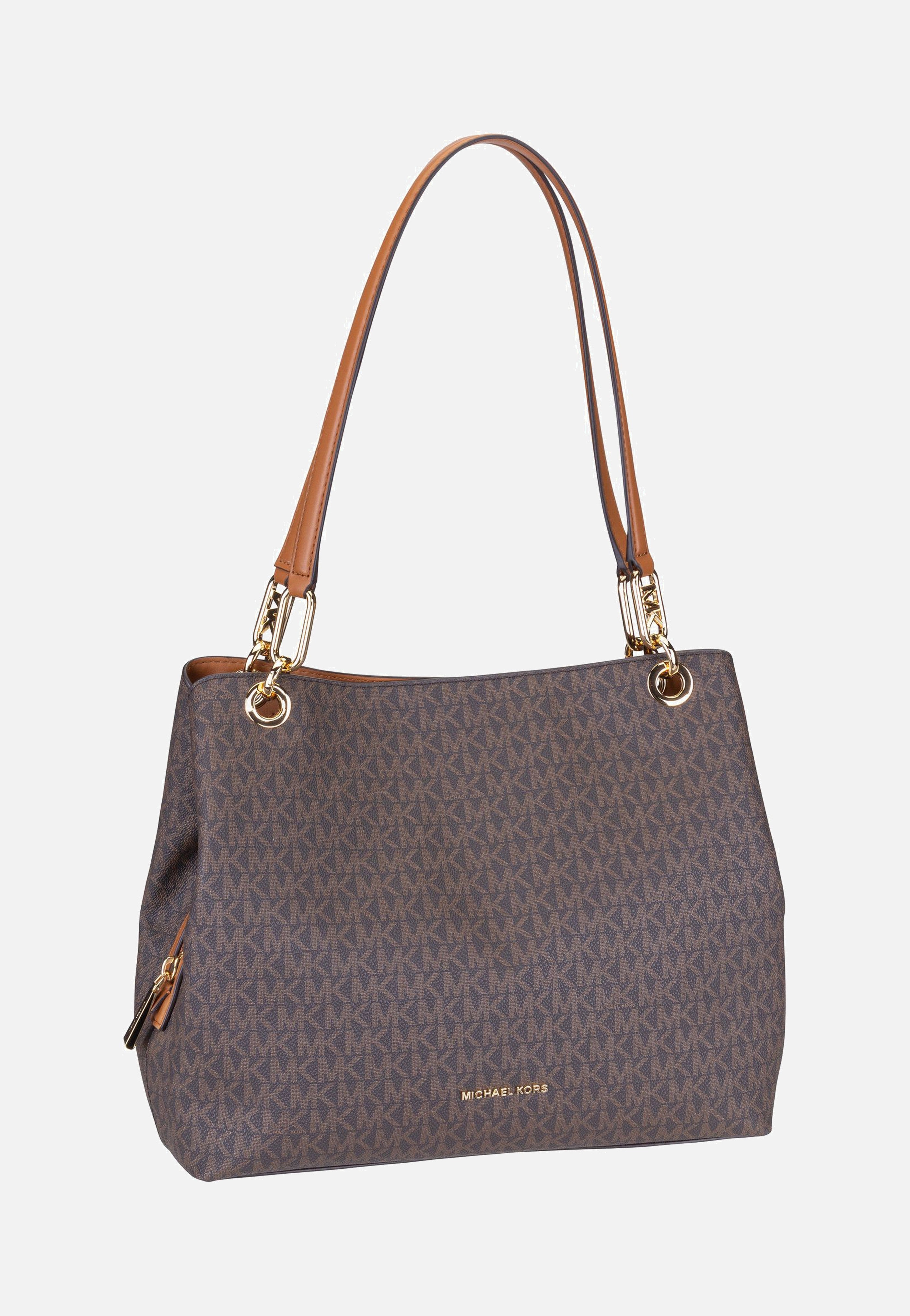 Michael Kors - Kensington Large Shoulder Tote Brown/Acorn - Shoulder Bag | Women-Image