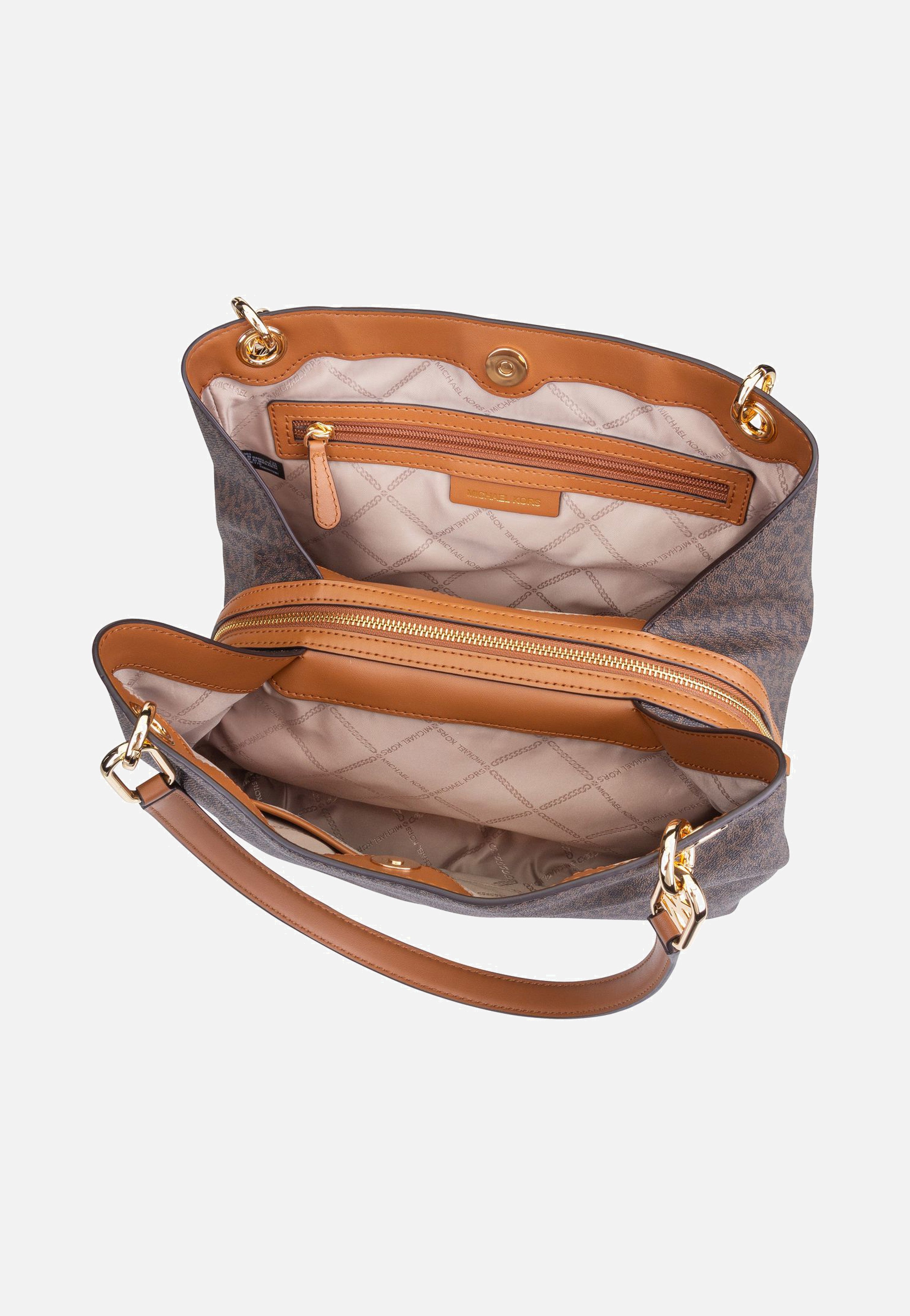 Michael Kors - Kensington Large Shoulder Tote Brown/Acorn - Shoulder Bag | Women-Image