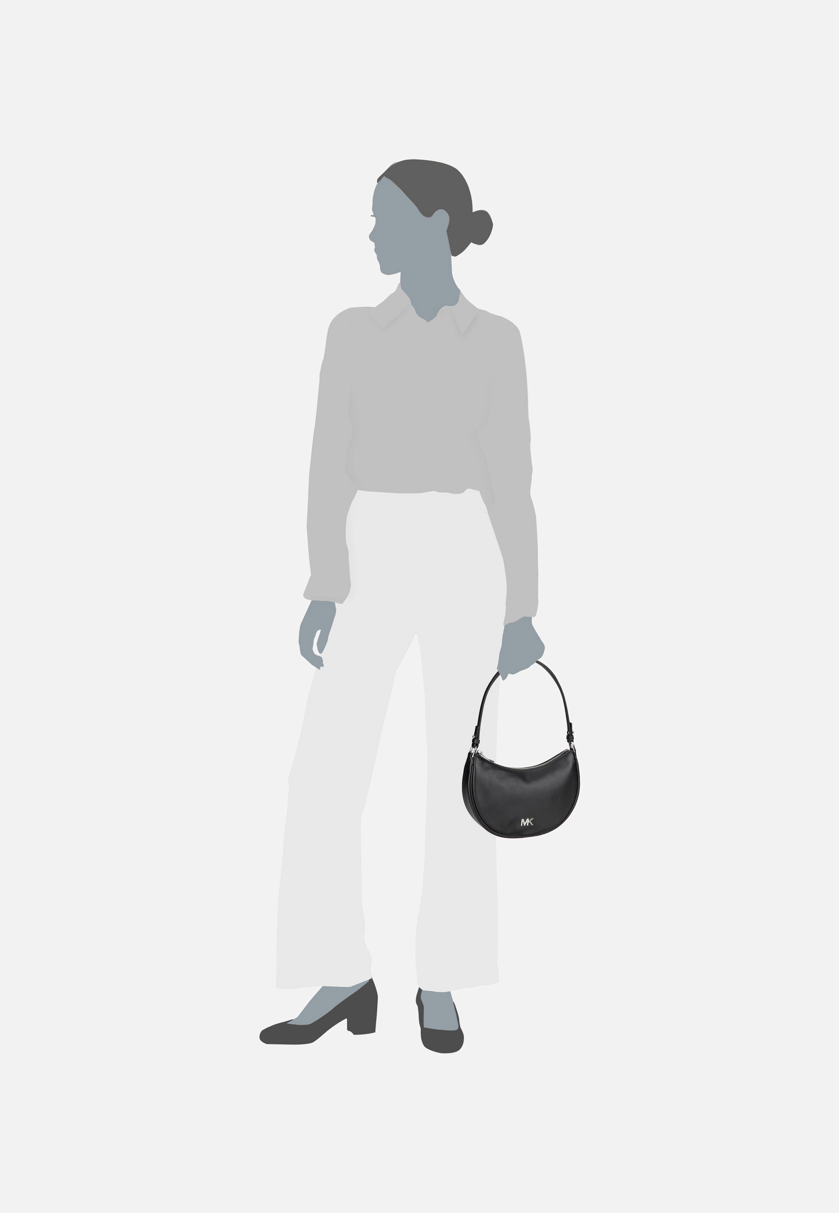 Michael Kors - Kyla SM Conv Pouchette Black - Shoulder Bag | Women-Image