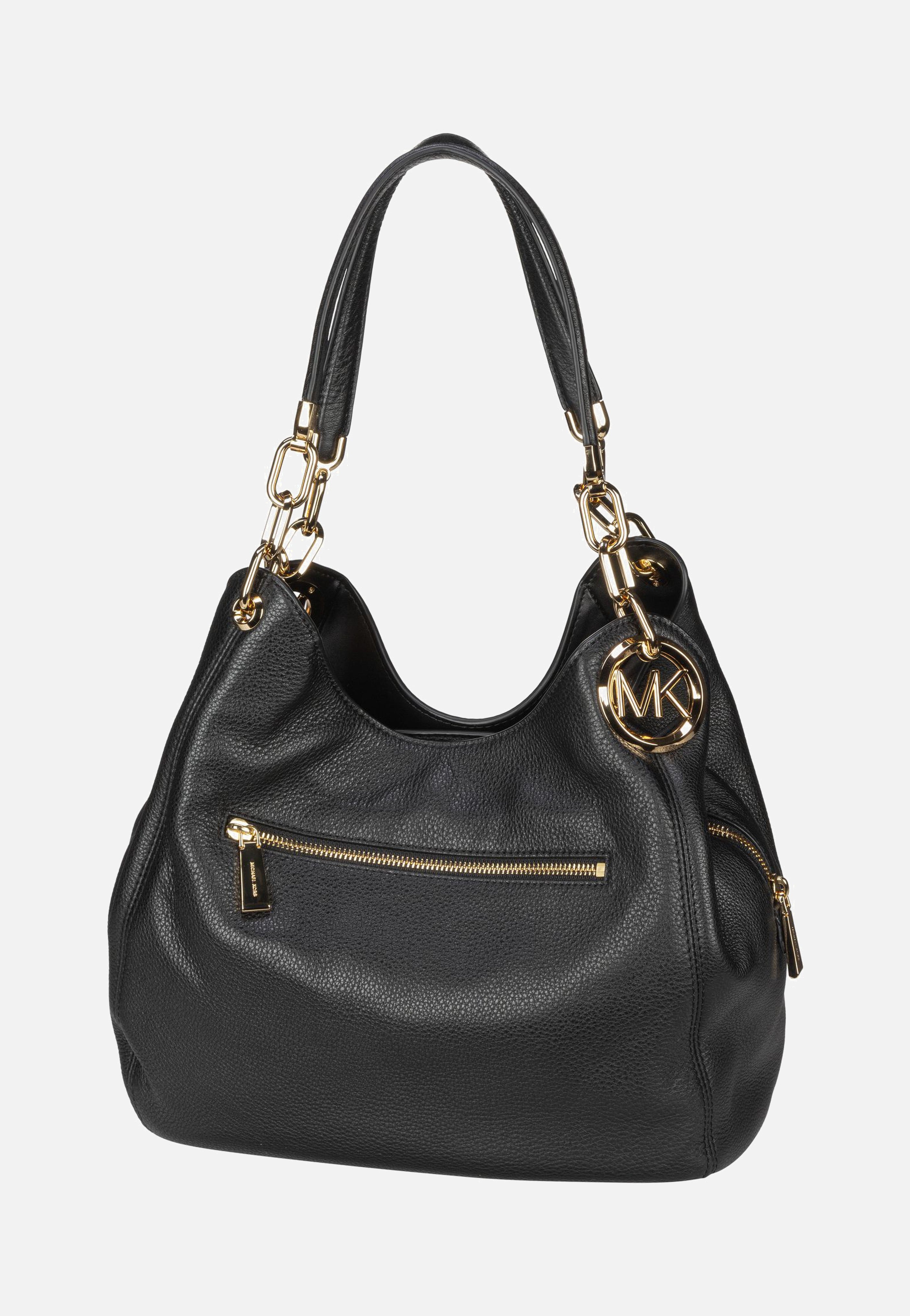 Michael Kors - Lillie Large Chain Shoulder Tote Black - Hobo Bag | Women-Image