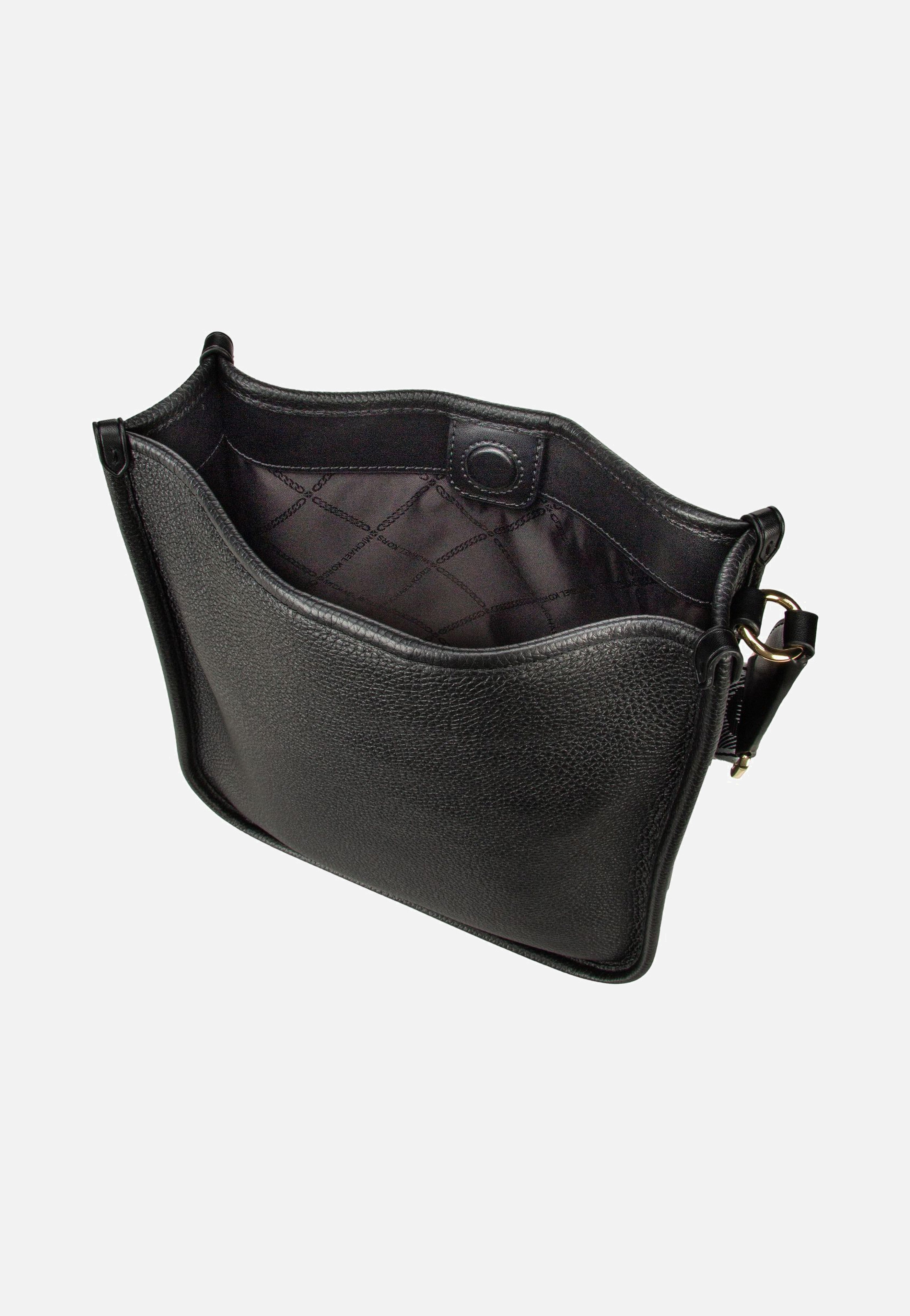 Michael Kors - Luisa LG 30/32 Pebble EMB Black - Crossbody Bag | Neutral-Image