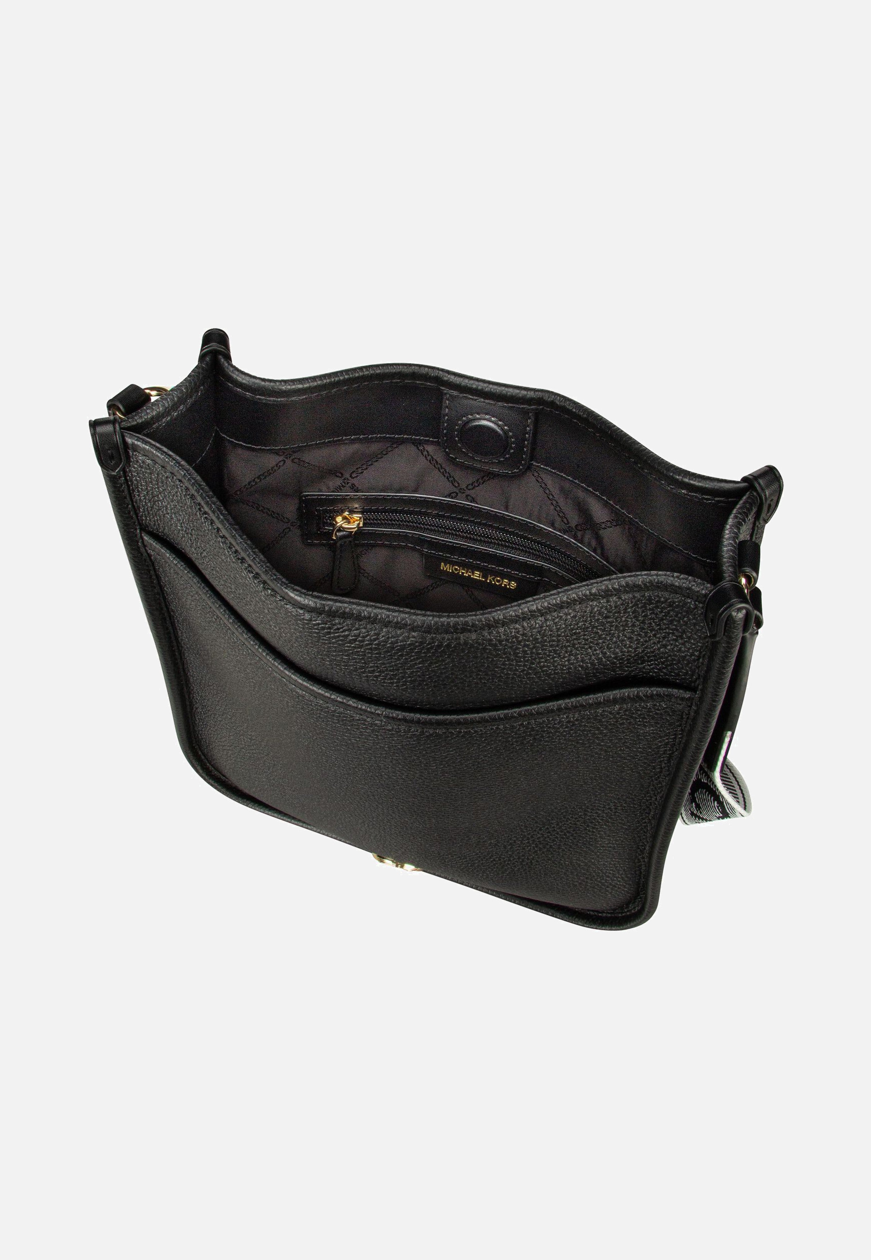 Michael Kors - Luisa LG 30/32 Pebble EMB Black - Crossbody Bag | Neutral-Image