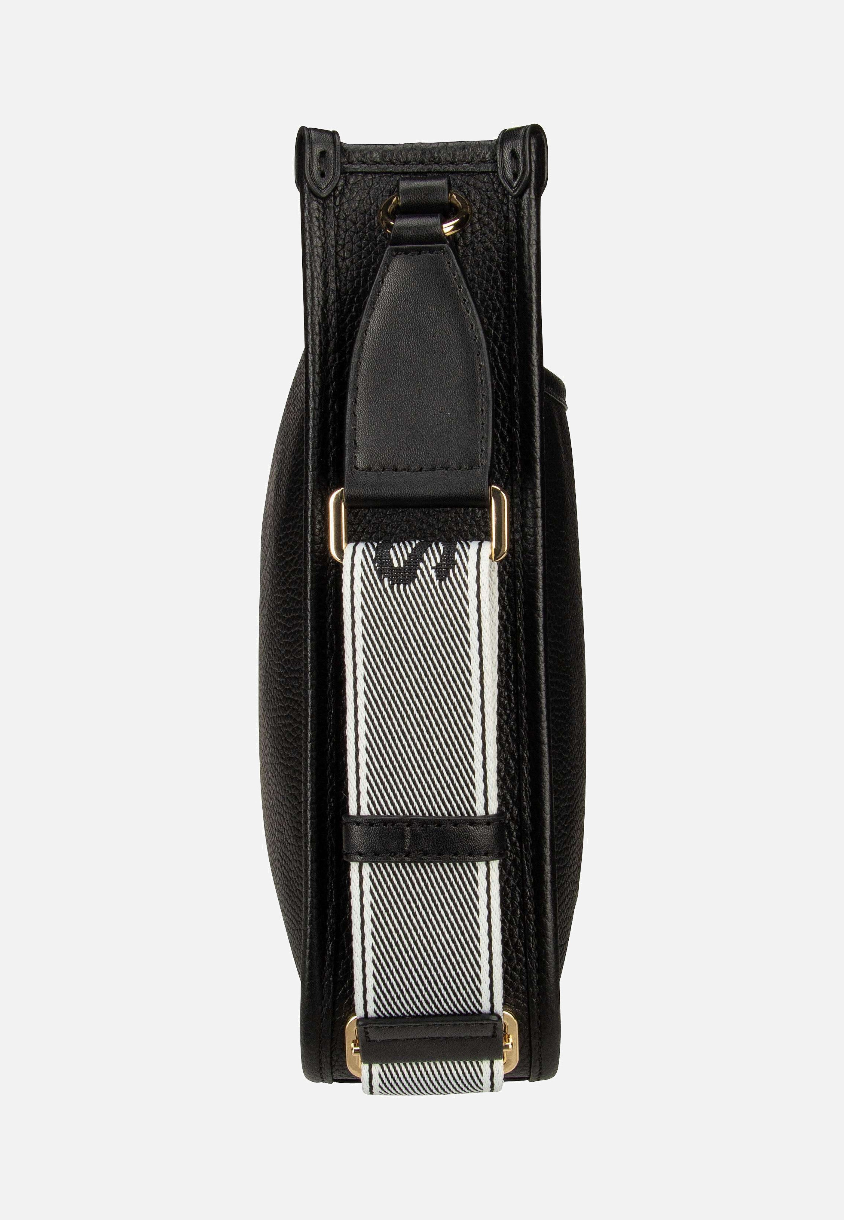 Michael Kors - Luisa LG 30/32 Pebble EMB Black - Crossbody Bag | Neutral-Image